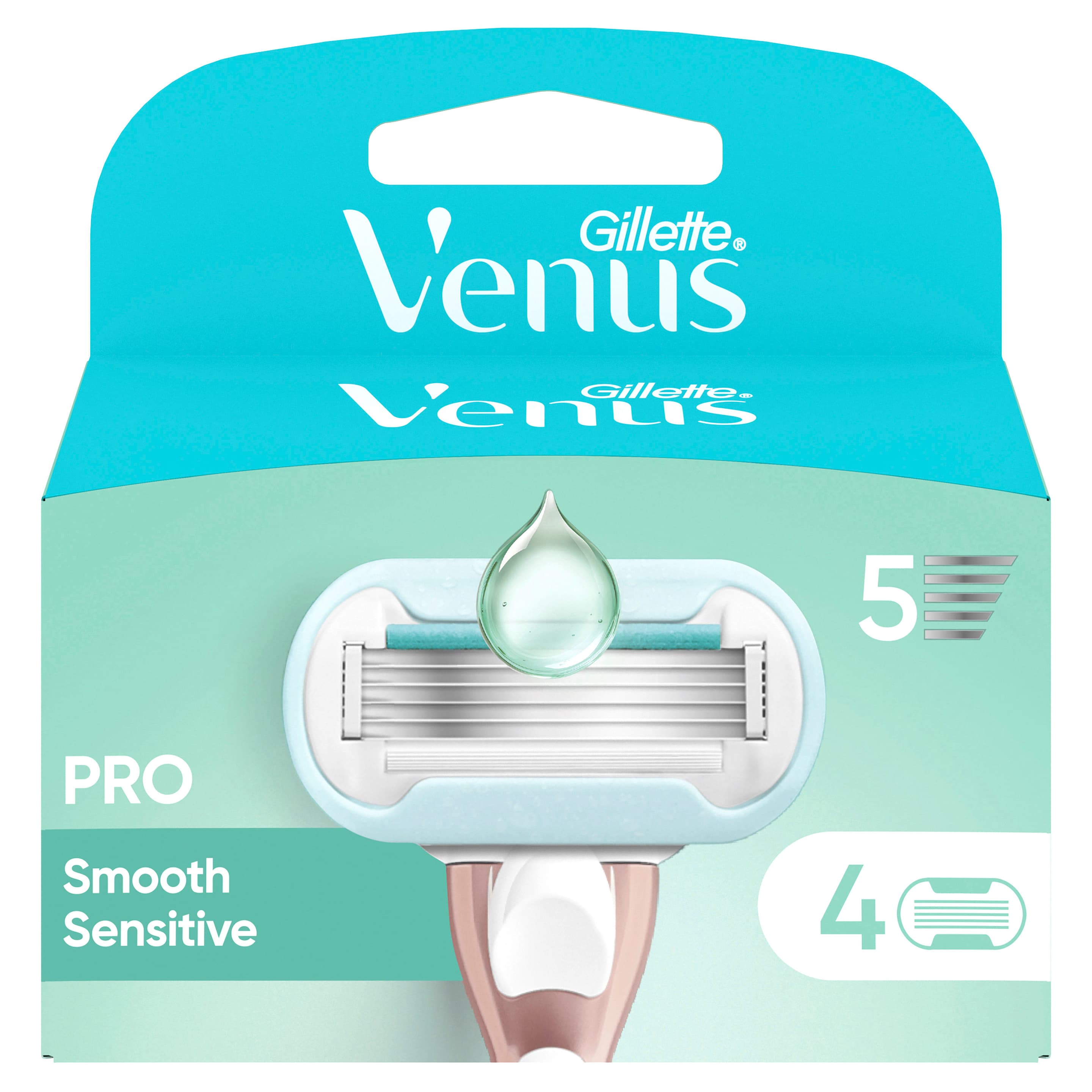 Gillette Venus Klingen Deluxe Smooth Sensitive