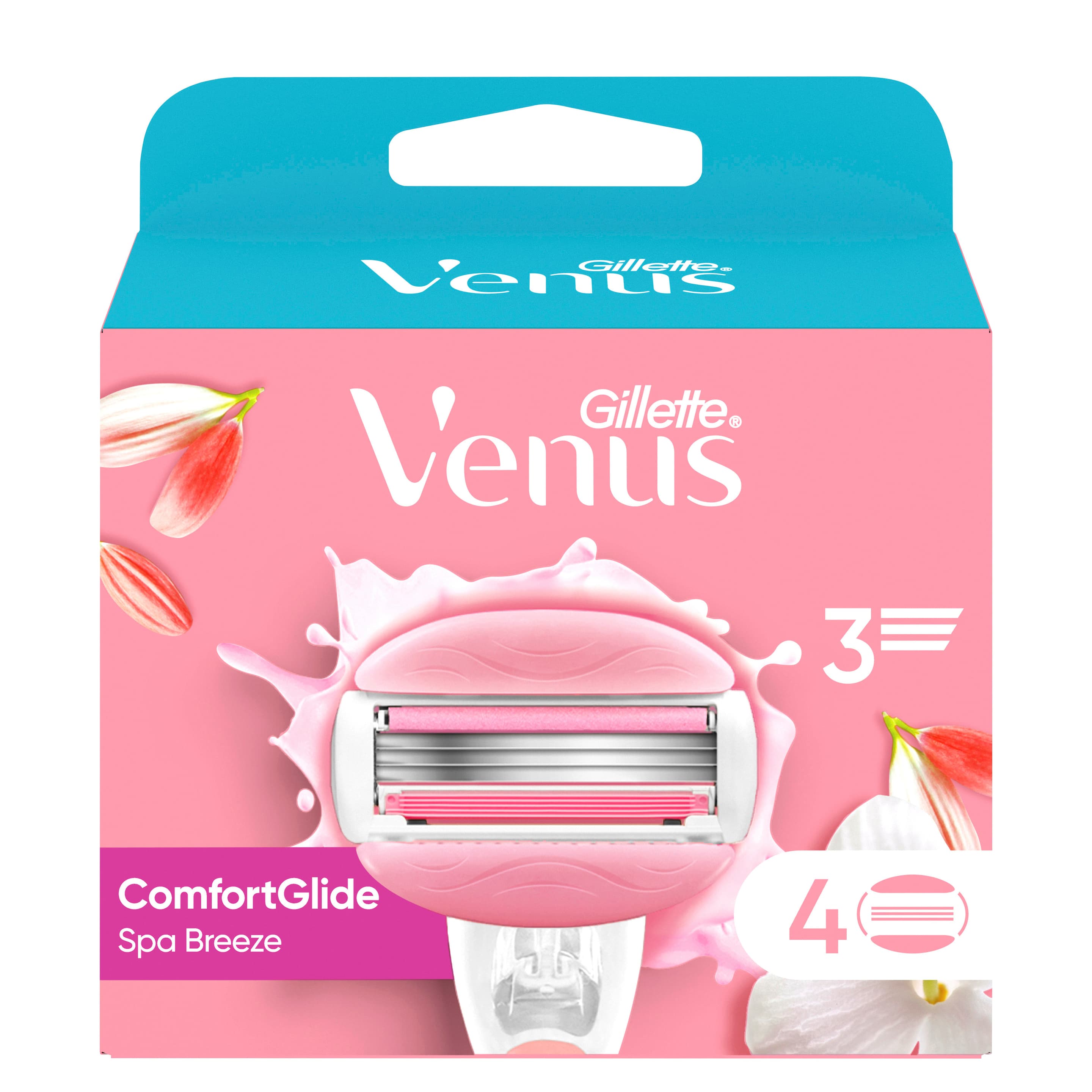 Gillette Venus Klingen Spa Breeze Comfortglide