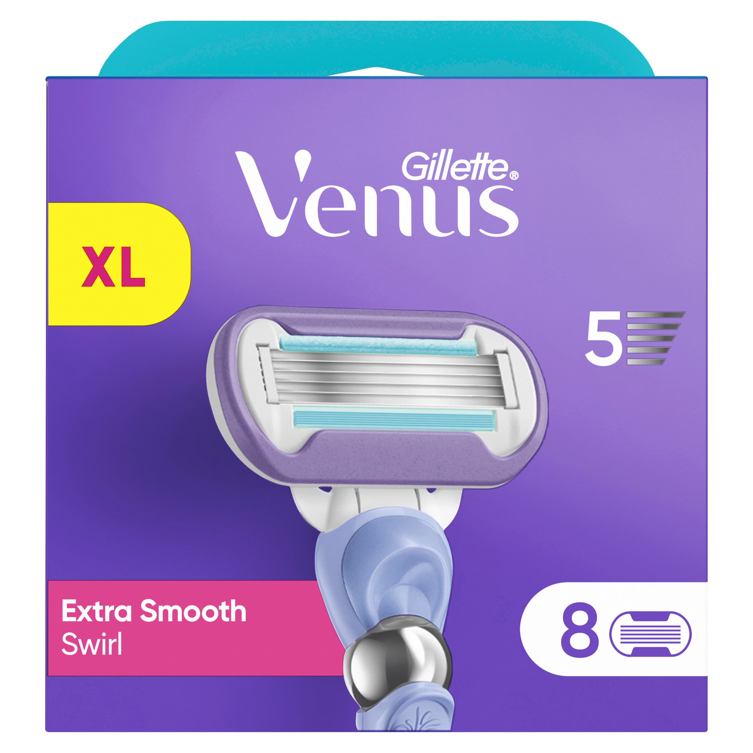 Gillette Venus Klingen Deluxe Smooth Swirl