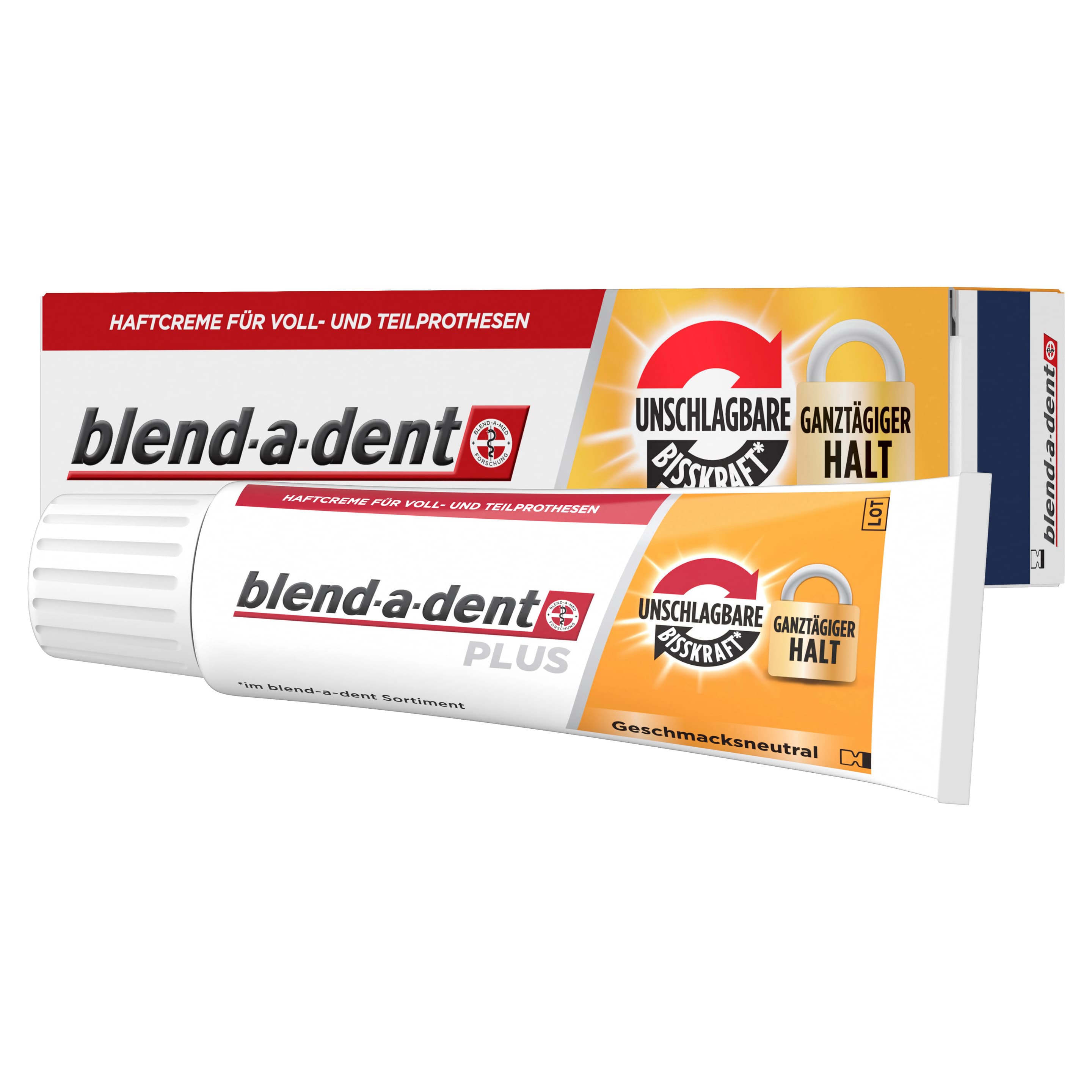 Blend-A-Dent PLUS Haftcreme Unschlagbare Bisskraft
