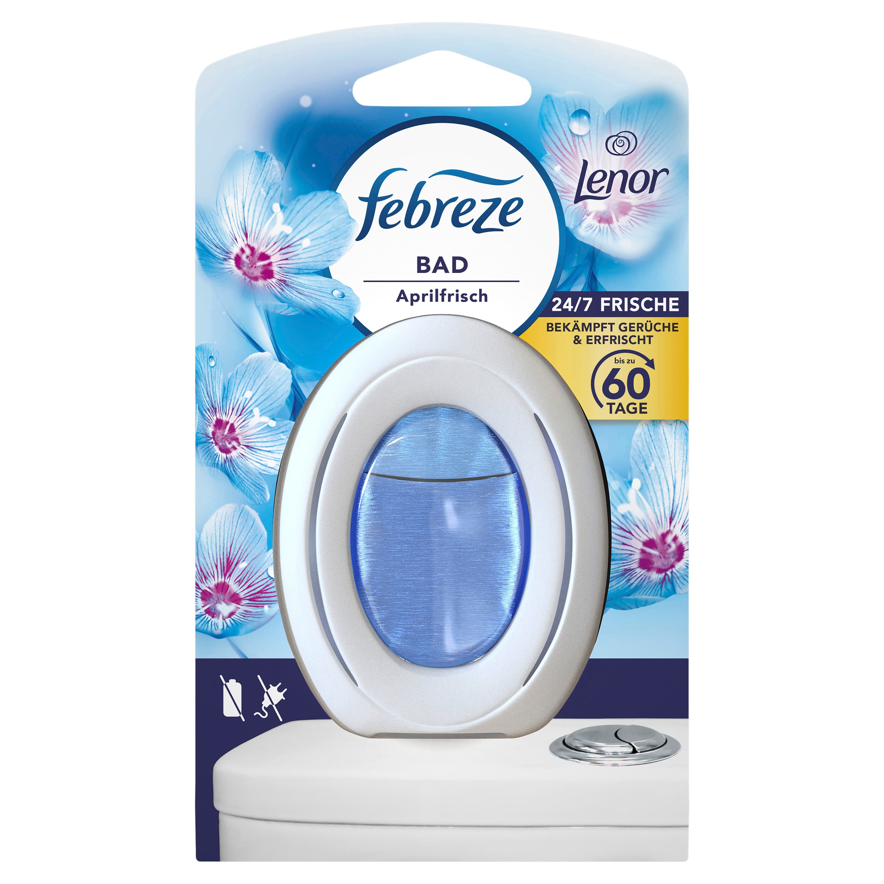 Febreze Duftdepot Bad Lufterfrischer Lenor Aprilfrisch