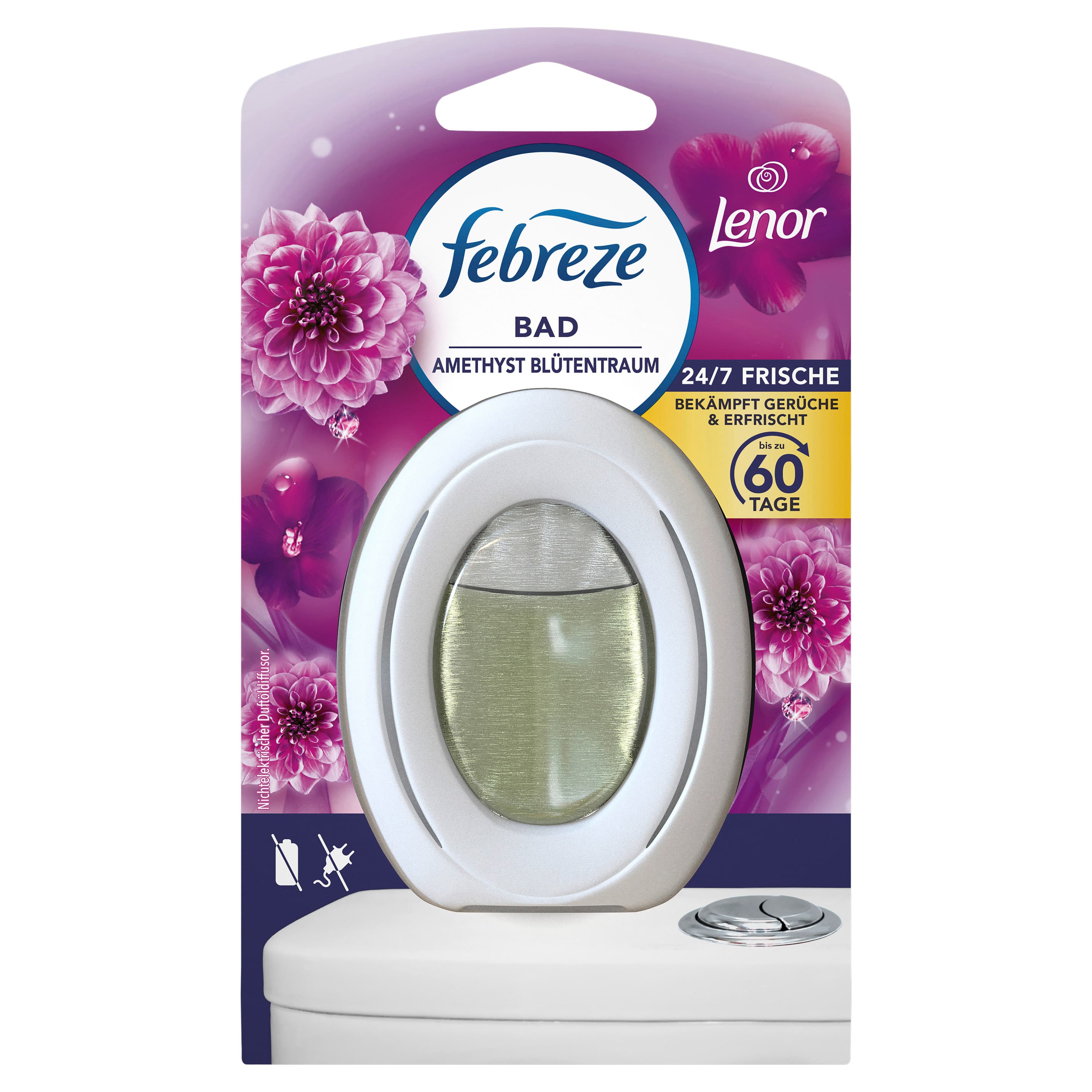 Febreze Duftdepot Bad Lufterfrischer Lenor Amethyst