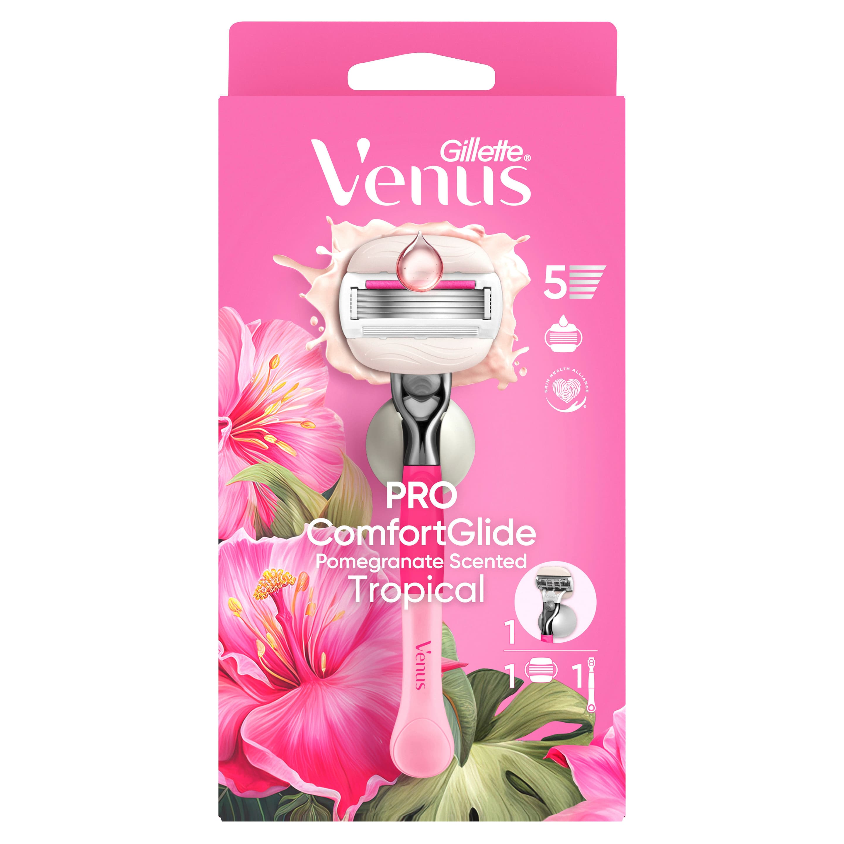 Gillette Venus Rasierer Pro Comfortglide Tropical