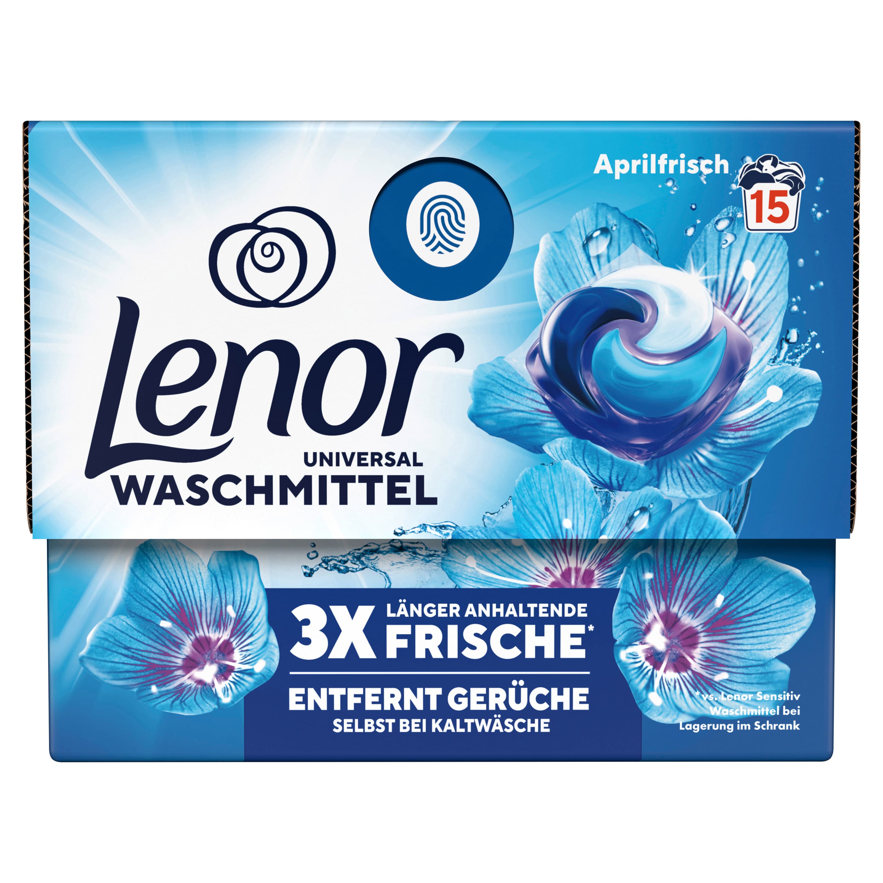 Lenor Vollwaschmittel Pods Aprilfrisch 15WL