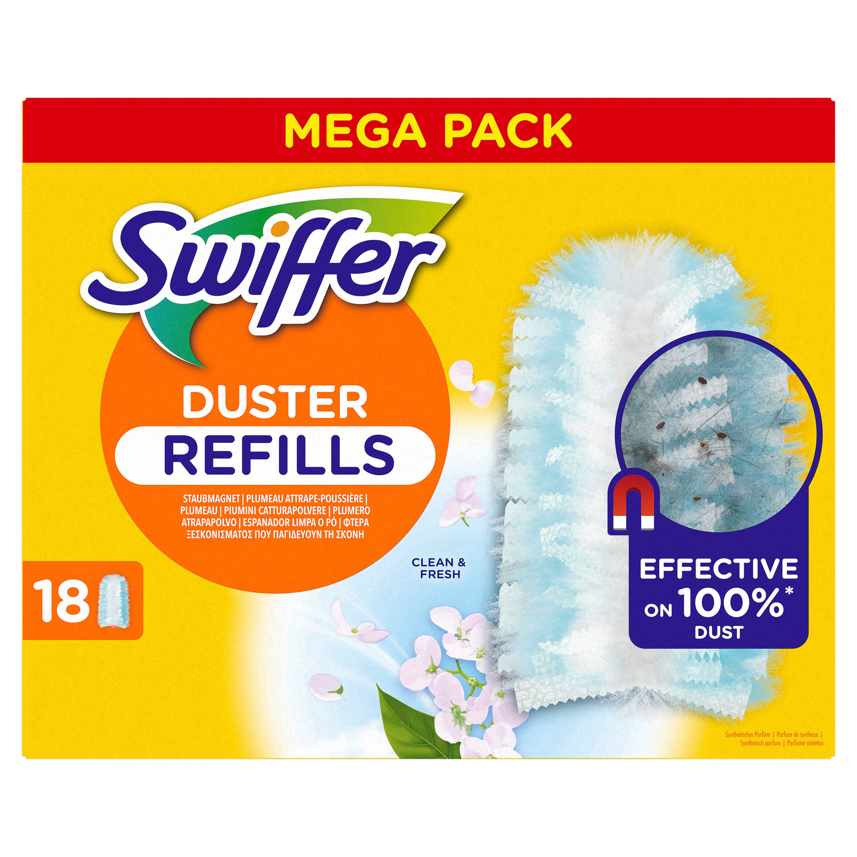 Swiffer Staubmagnet Starterset Nachfüllpackung mit Duft