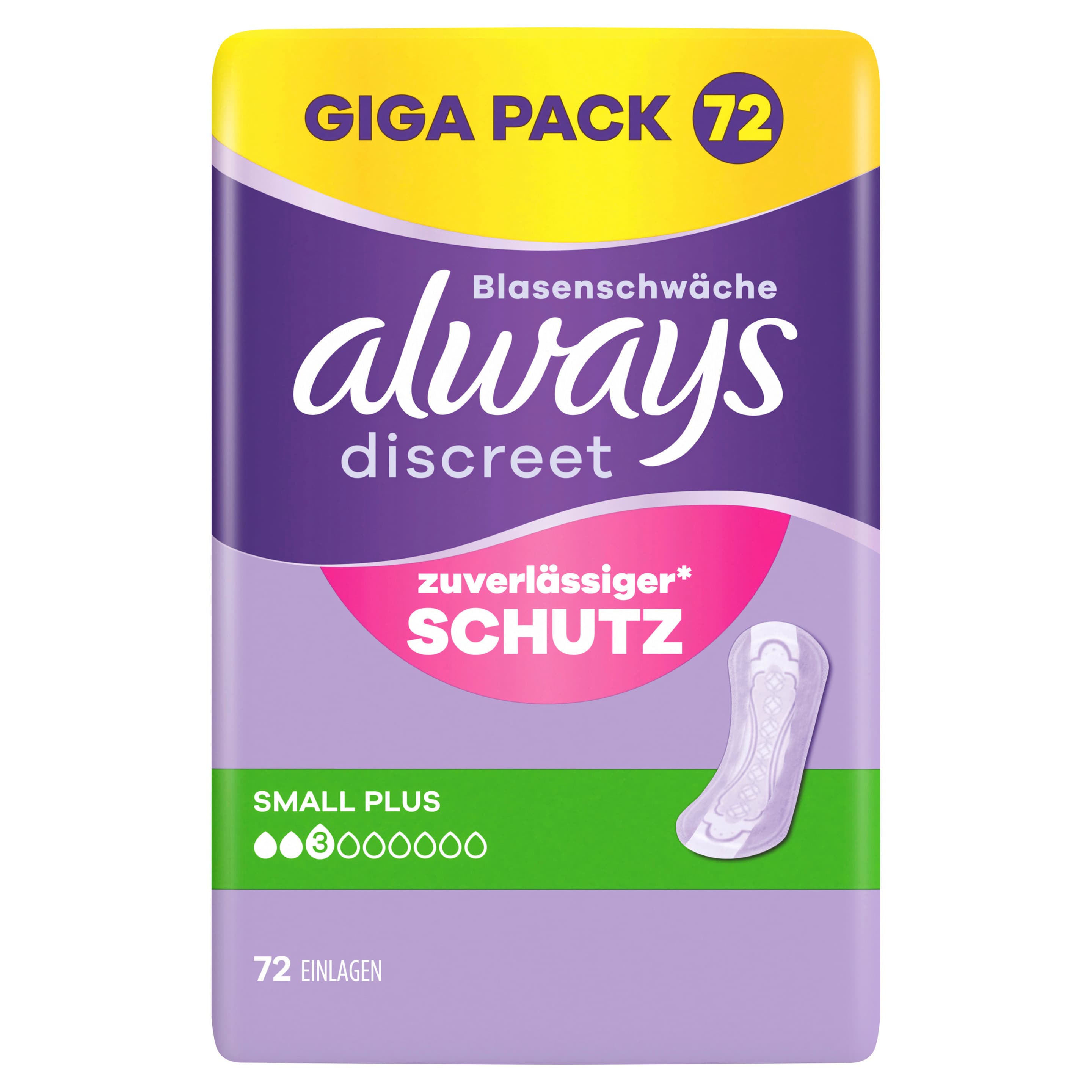 Always Discreet Inkontinenz Small Plus Gigapack