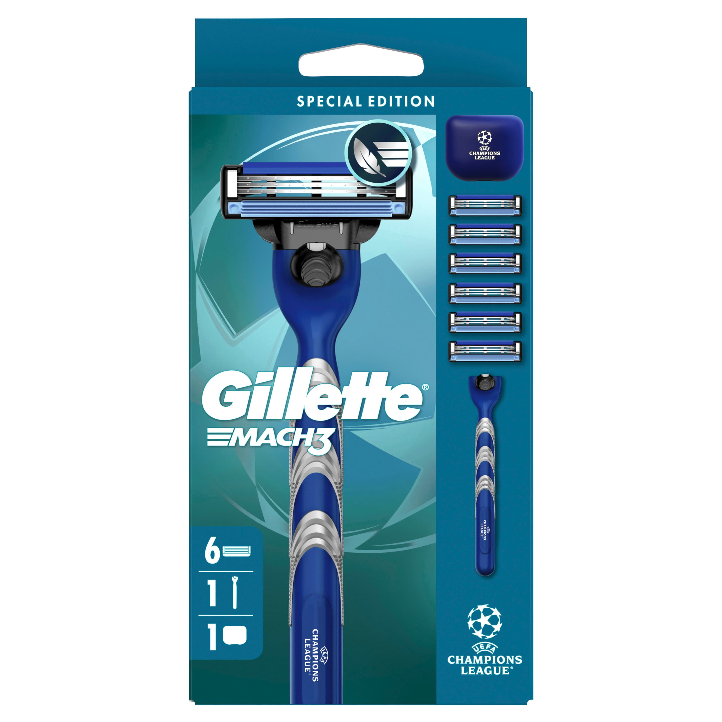 Gillette MACH3 Rasierer "UEFA Champions League"
