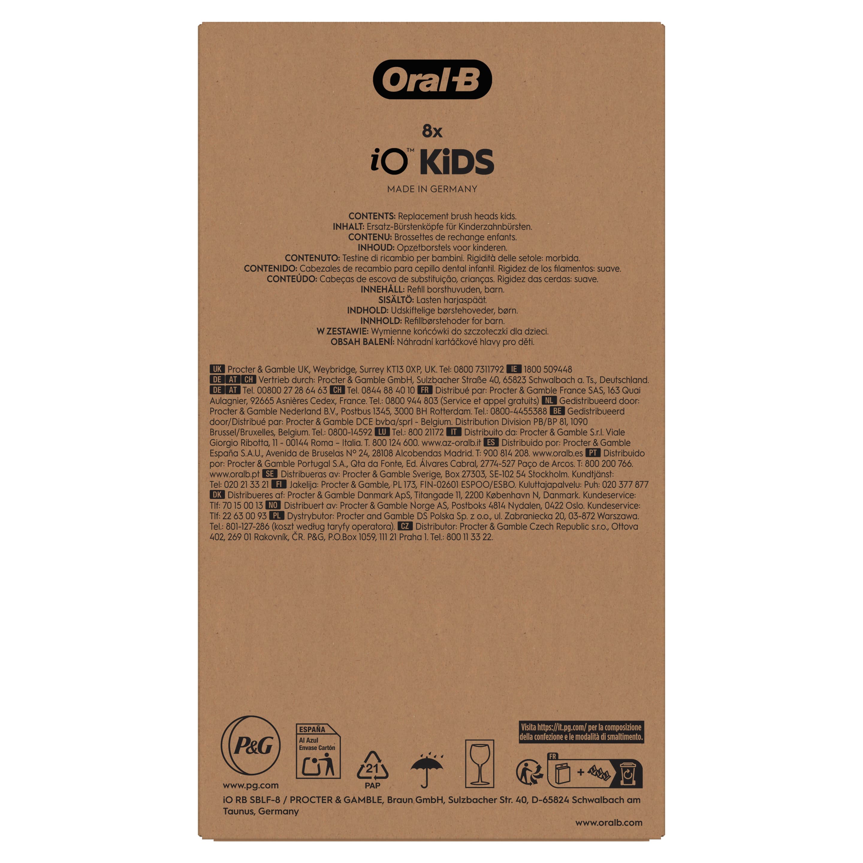 Oral-B Aufsteckbürsten iO Kids Stitch