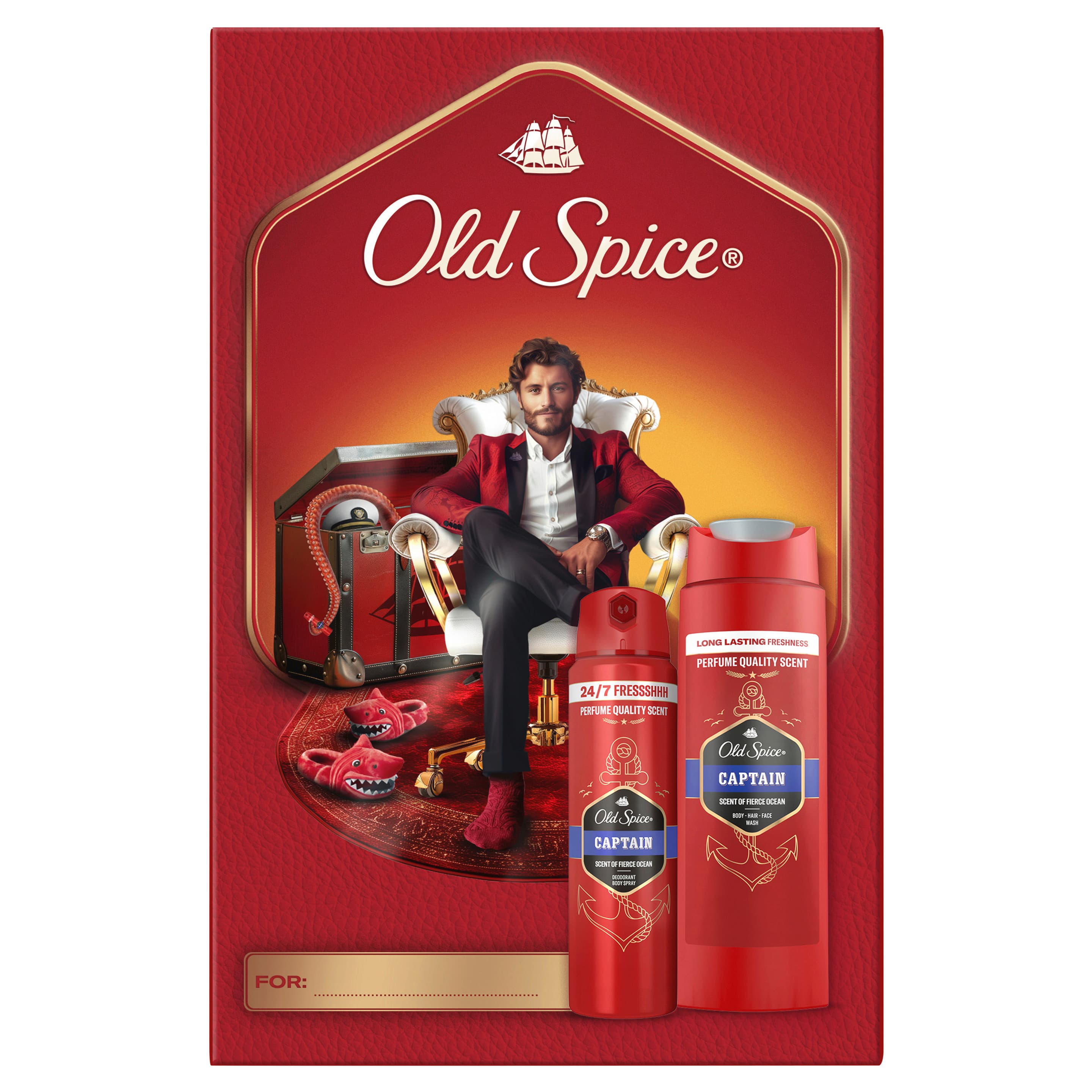 Old Spice Geschenkset Gentlemen Captain