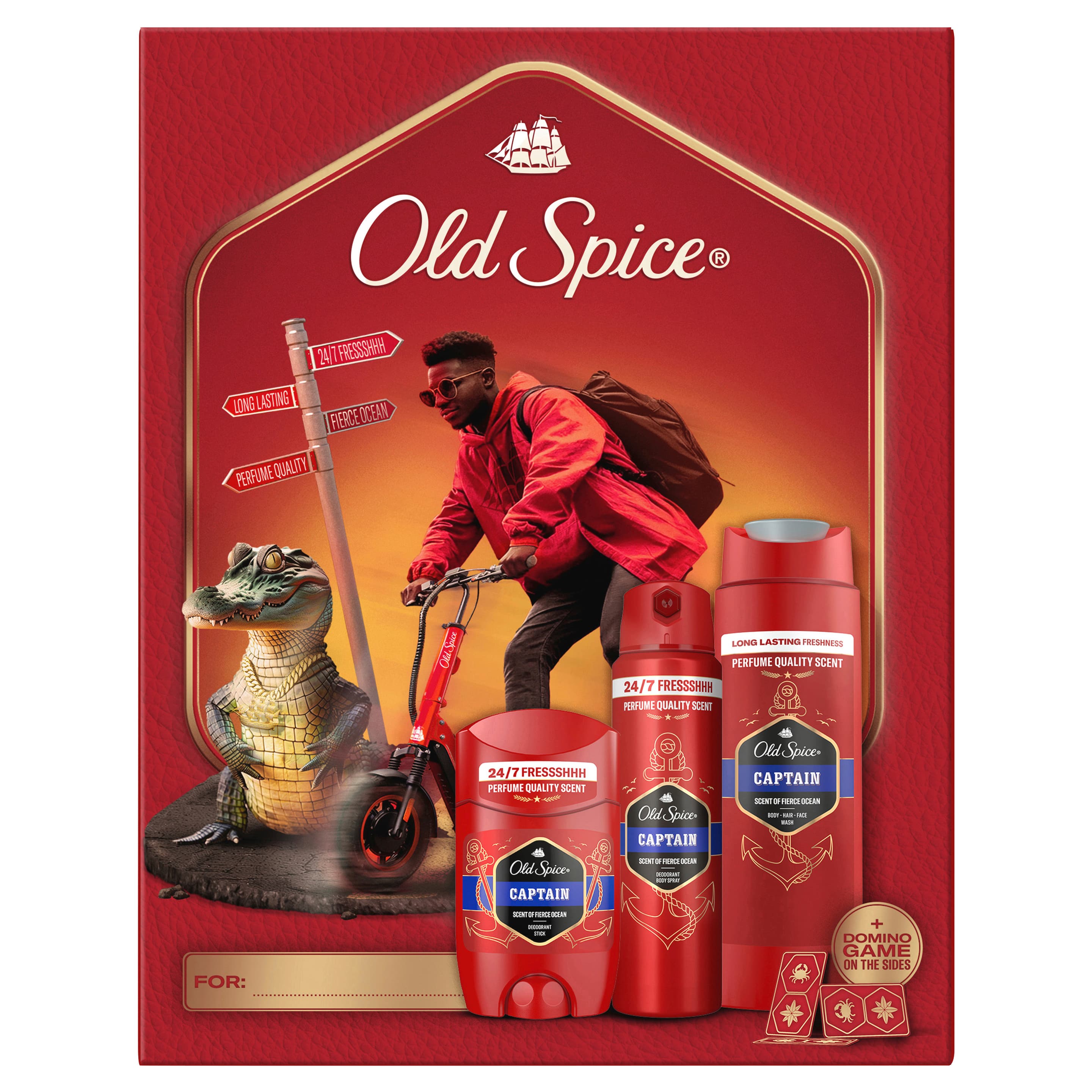 Old Spice Geschenkset Urban Traveller Captain