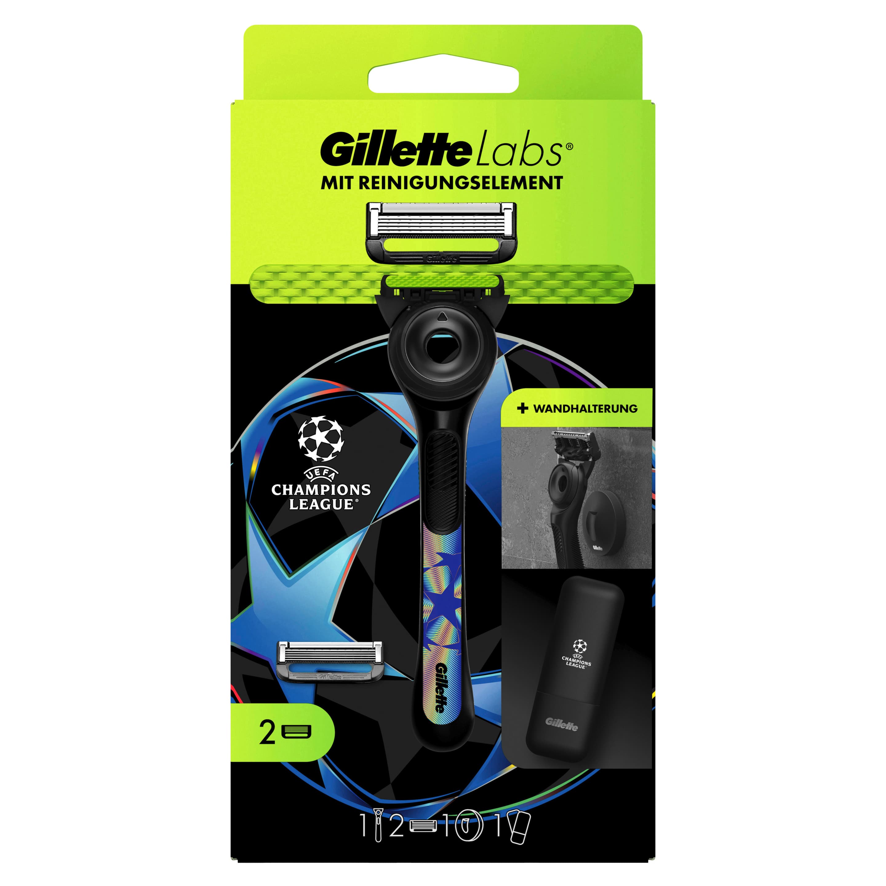 Gillette Rasierer Labs "UEFA Champions League"