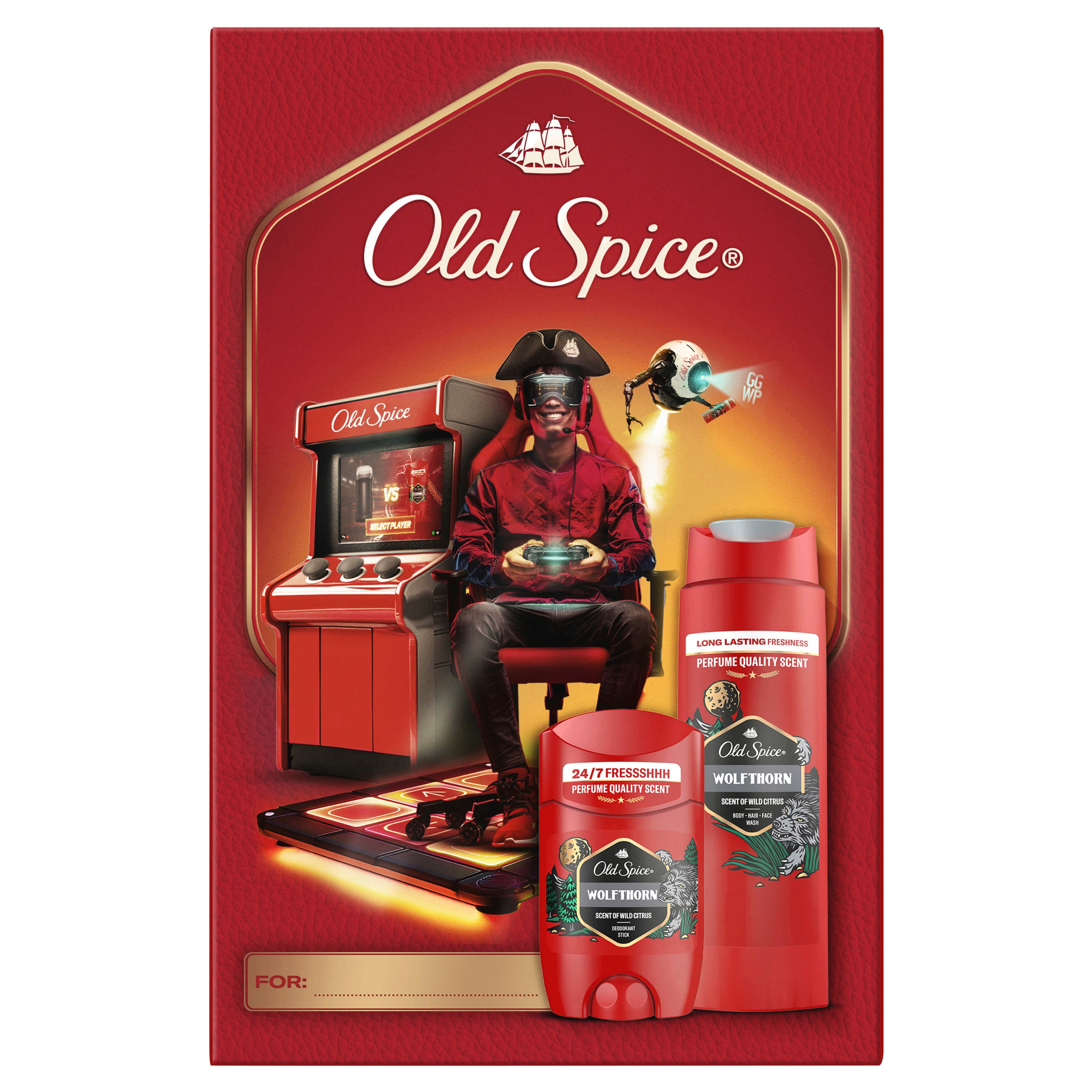 Old Spice Geschenkset Gamer Wolfthorn
