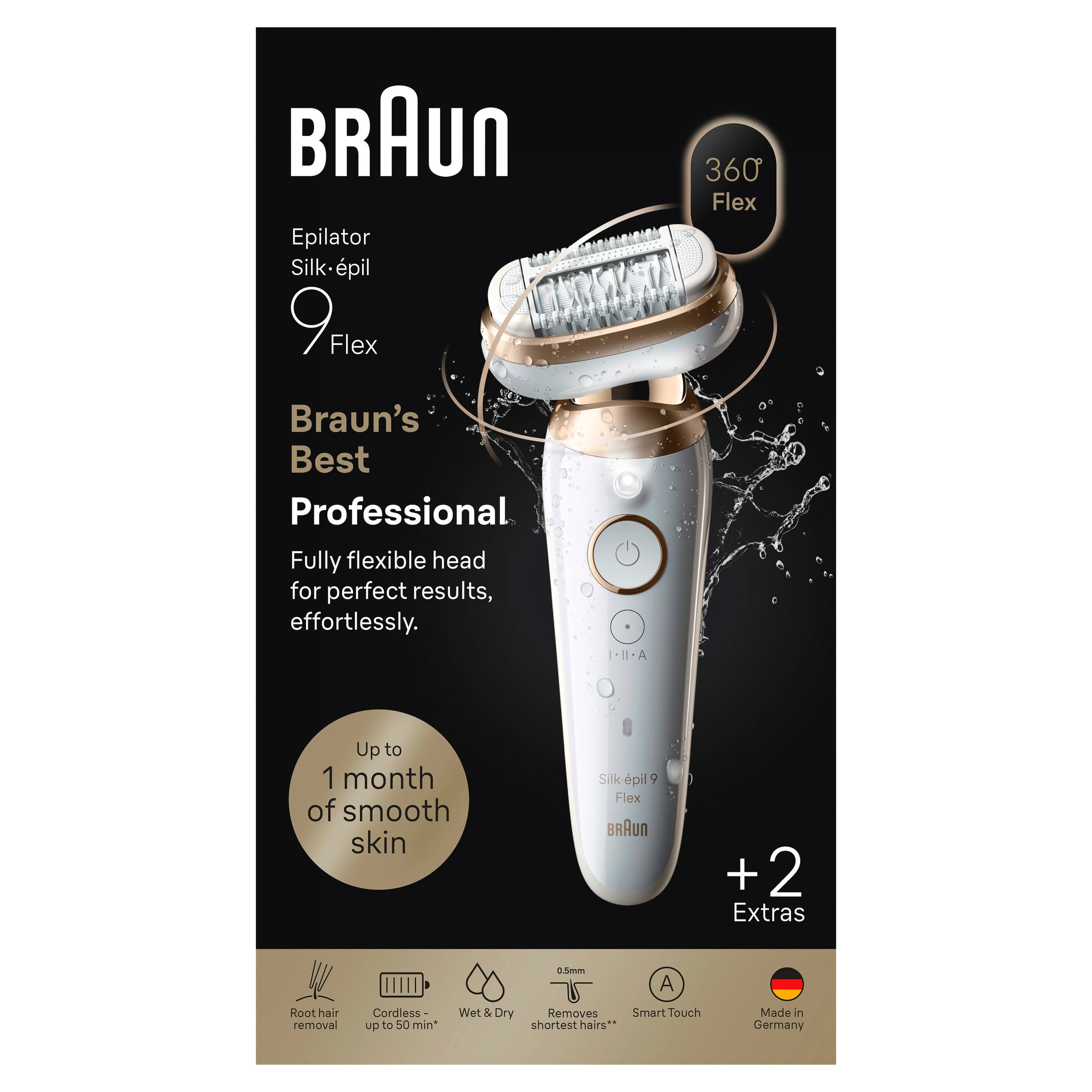 BRAUN Epilierer Silk-épil 9 SES9-011 3D