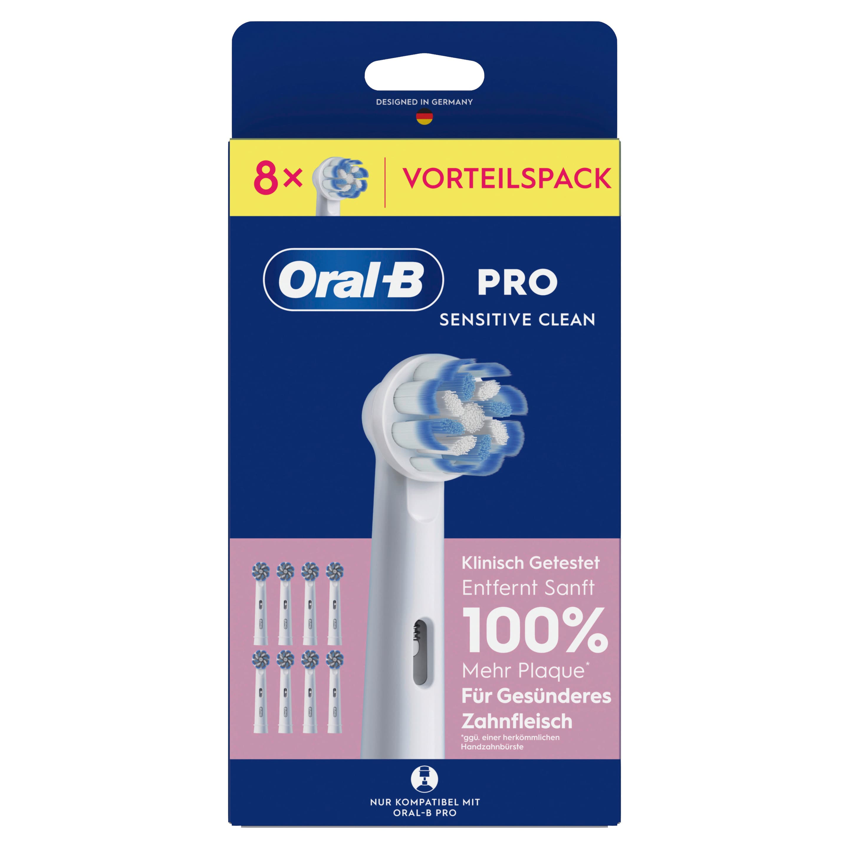 Oral-B Aufsteckbürsten Pro Sensitive Clean 8er