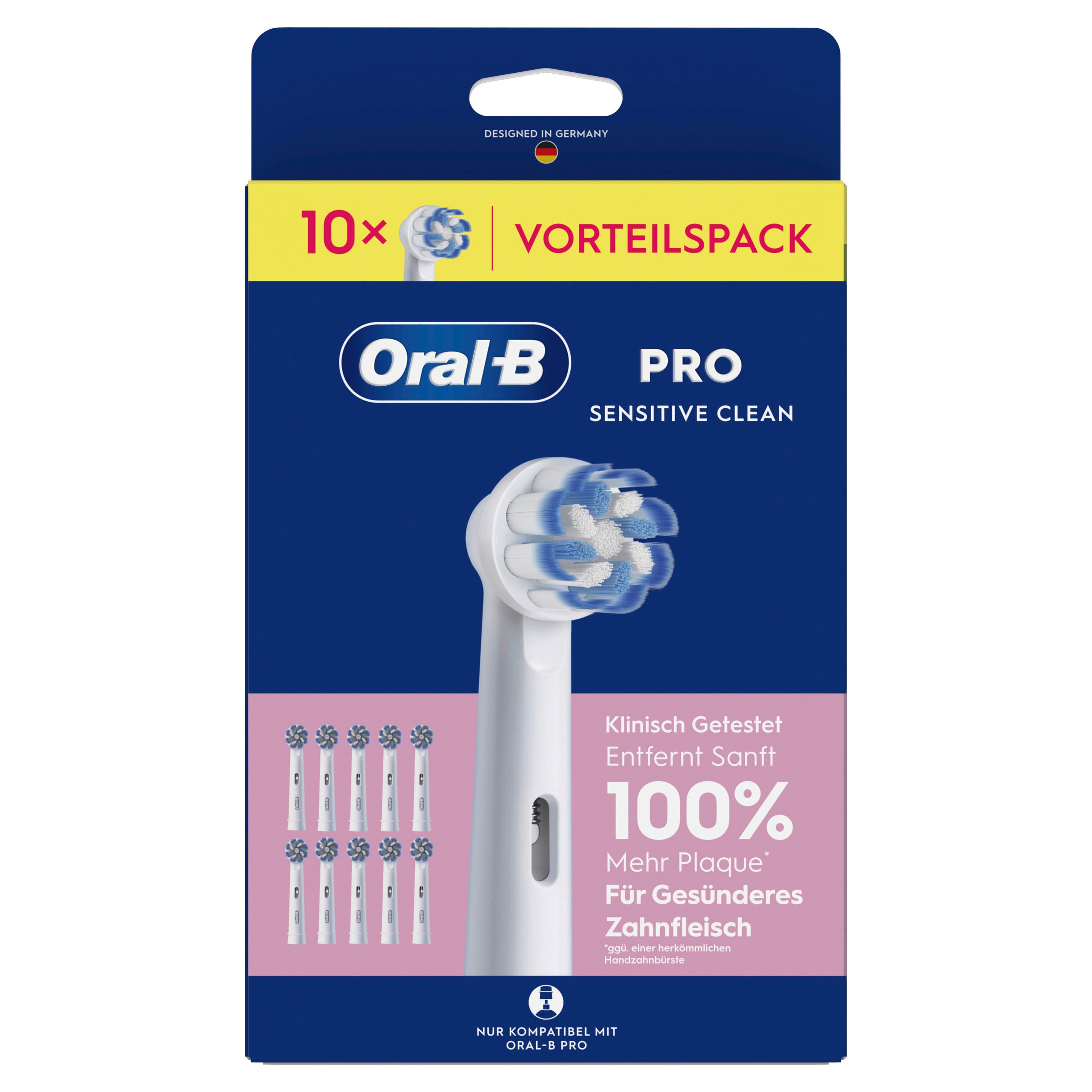 Oral-B Ersatzdüsen Aufsteckbürsten Pro Sensitive Clean