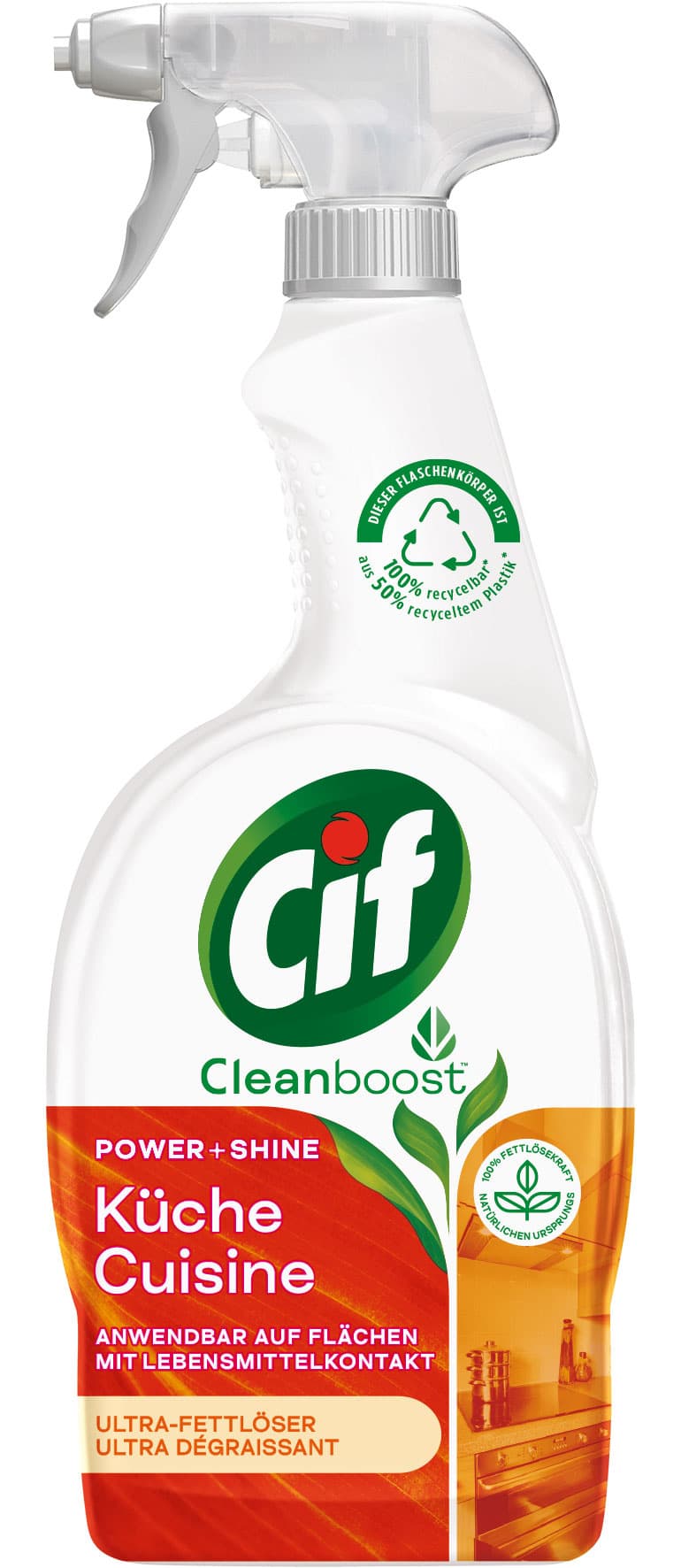Cif Sprühreiniger Power & Shine Küche Ultra Fettlöser