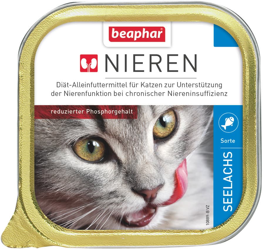 beaphar Katzennassfutter Nierendiät Seelachs