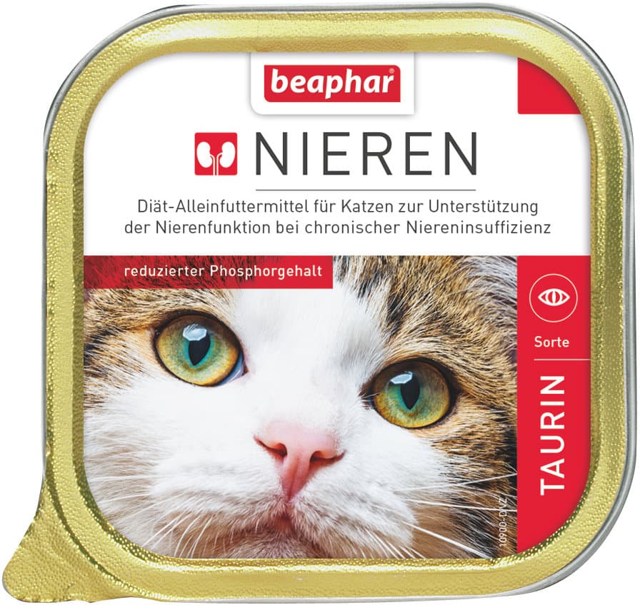 beaphar Katzennassfutter Nierendiät Taurin