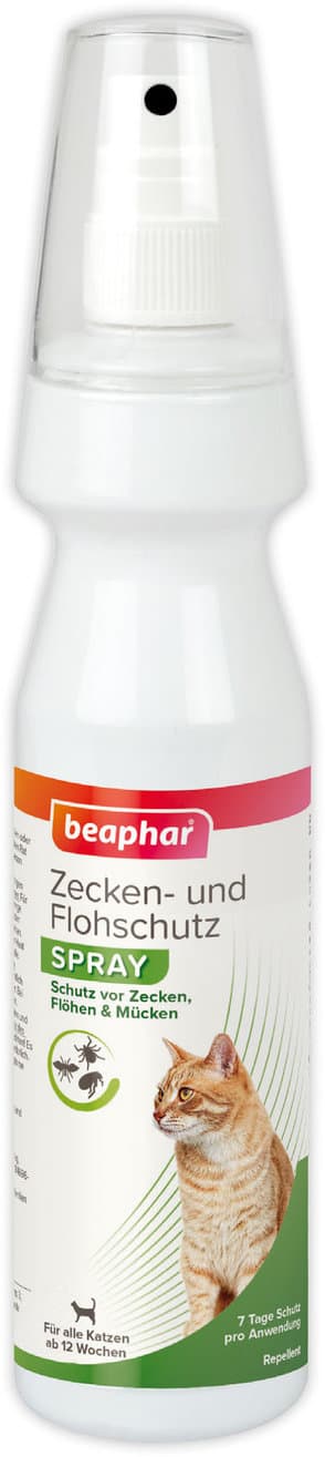 beaphar Katzenpflege Zecken- und Flohschutz Spray
