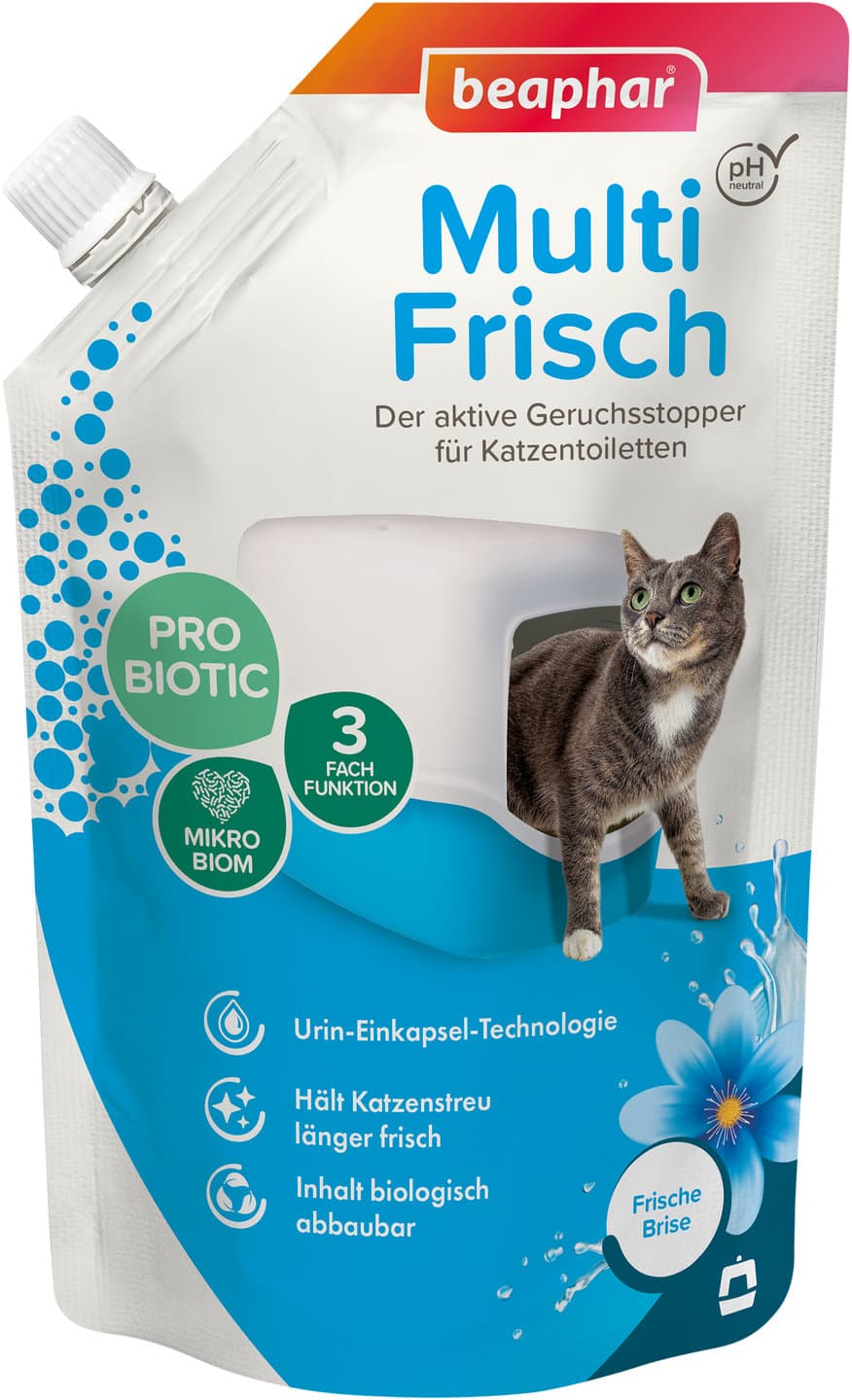 beaphar Katzenzubehör Multi-Frisch für Katzentoiletten