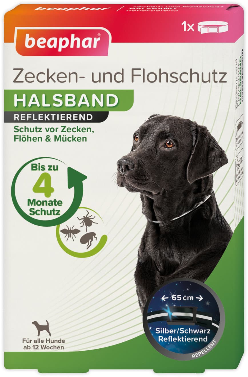 beaphar Hundezubehör Zecken-& Flohschutz Halsband