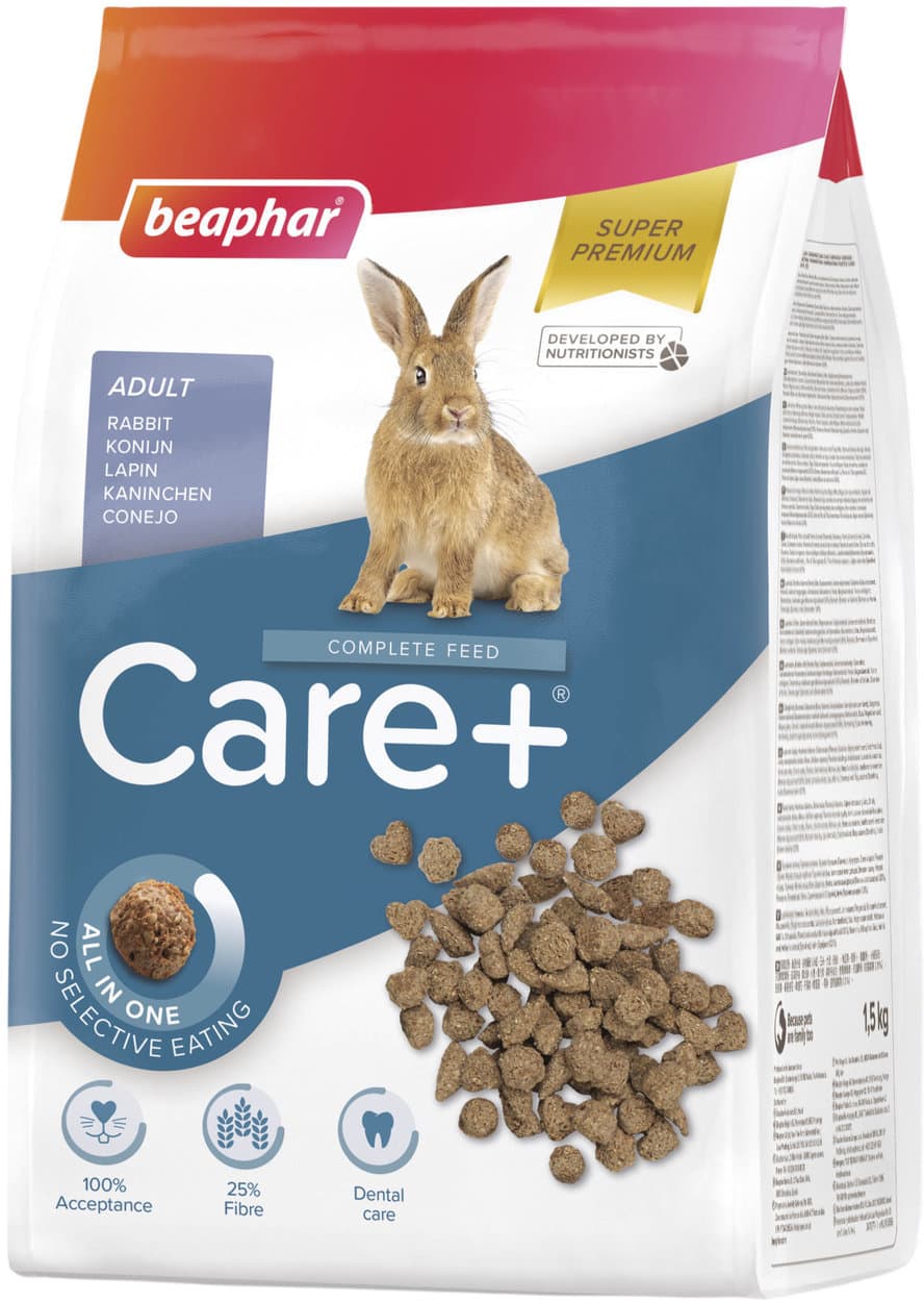 beaphar Nagertrockenfutter Care+ Kaninchen
