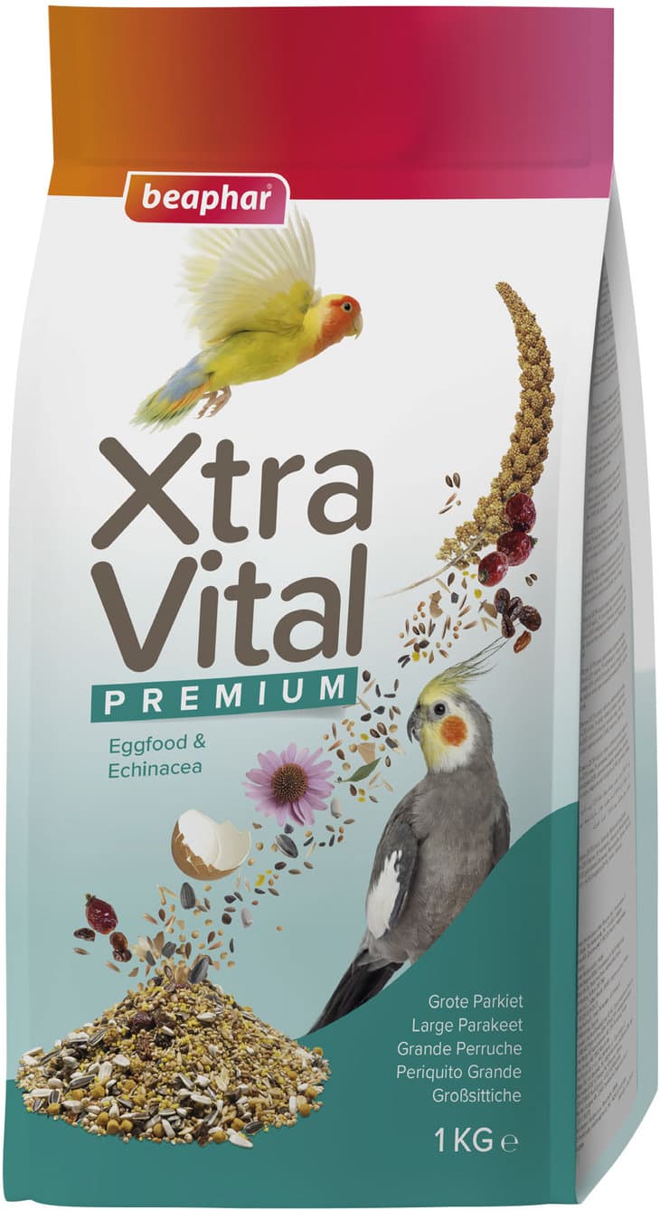 beaphar Vogeltrockenfutter XtraVital Großsittich