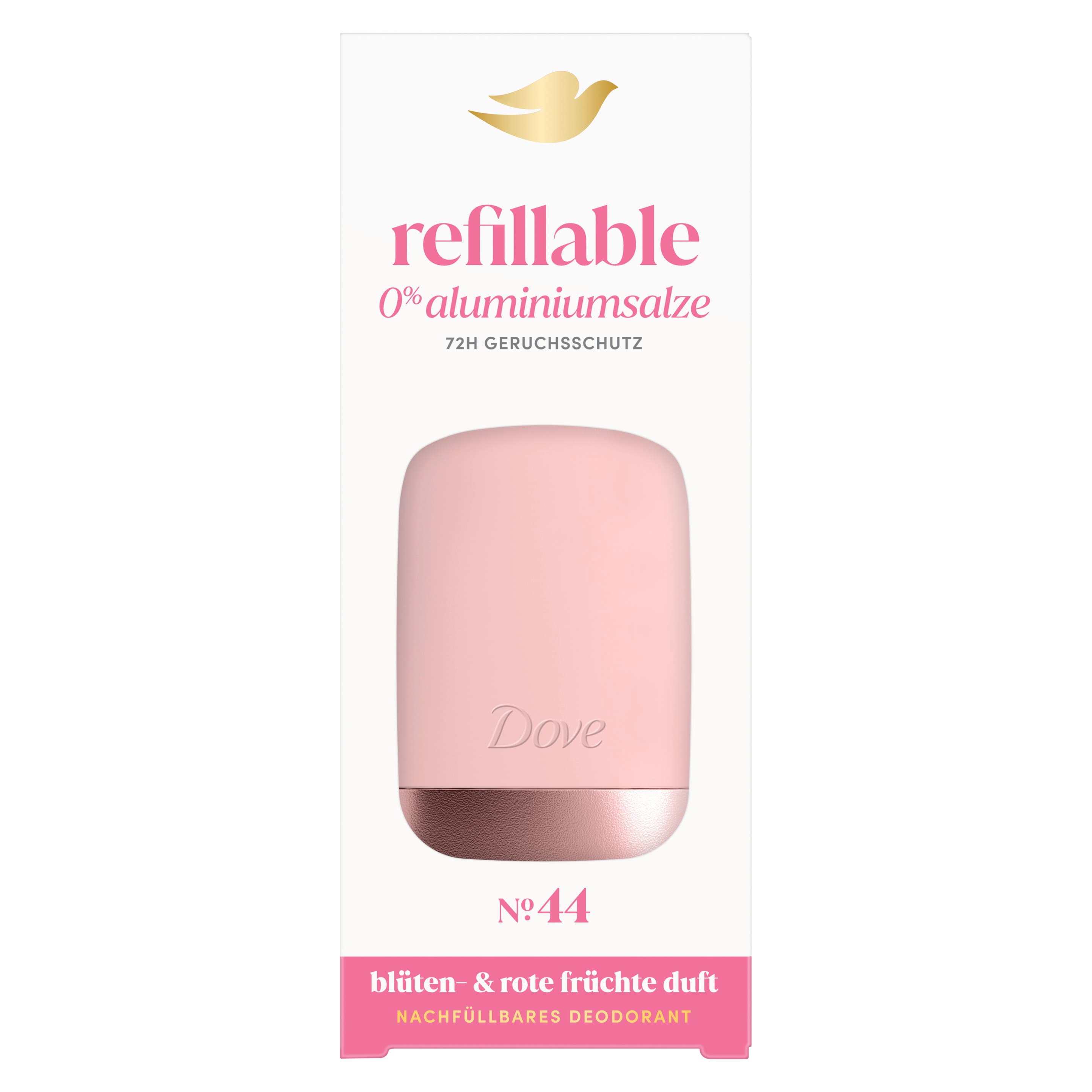 Dove Refill Starter Kit Deodorant No. 44 Blüten-& Rote Früchte Duft