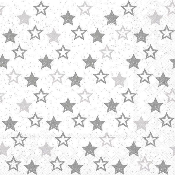 Bella Casa Servietten Stars all Over 33x33cm