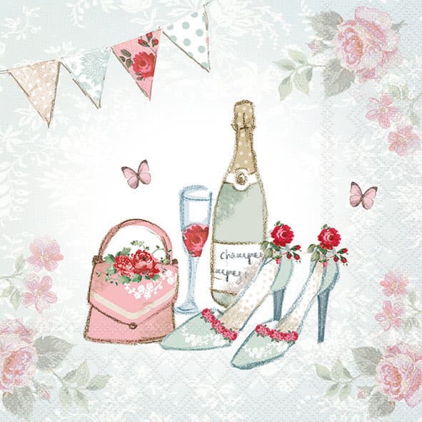 Bella Casa Servietten Celebrate in Style 33x33cm