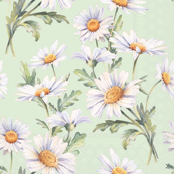 Ambiente Servietten Beautiful Daisies 33x33cm