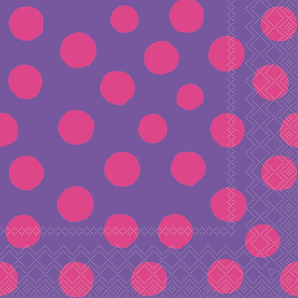 Bella Casa Servietten Dots 33x33cm