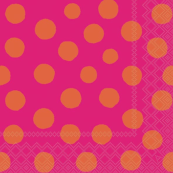 Bella Casa Servietten Dots 33x33cm