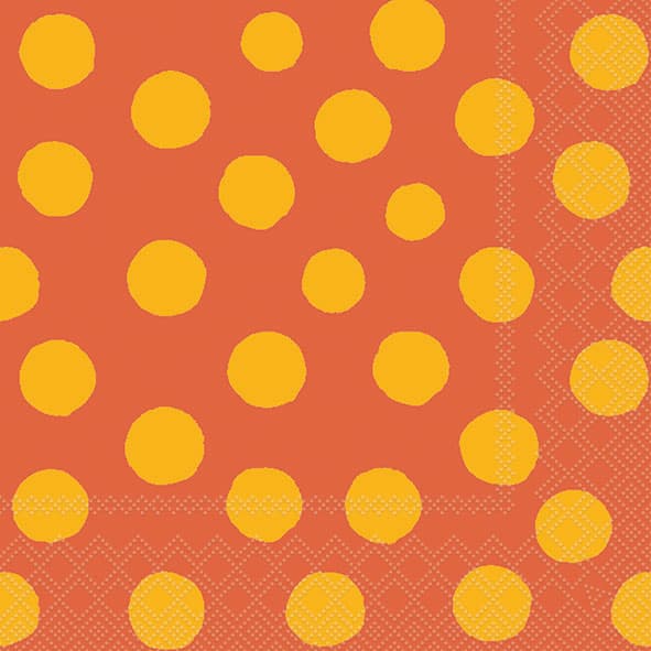 Bella Casa Servietten Dots 33x33cm