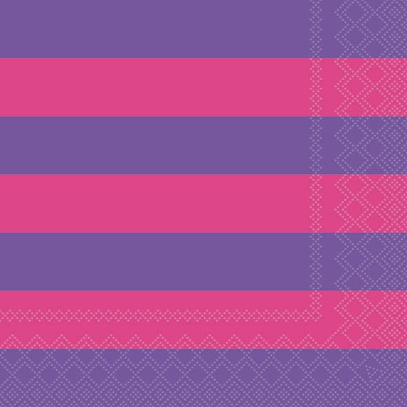 Bella Casa Servietten Stripe 33x33cm