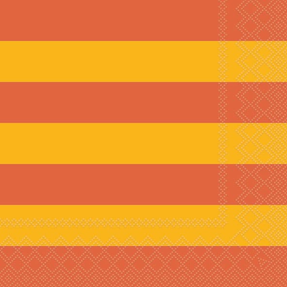 Bella Casa Servietten Stripe 33x33cm