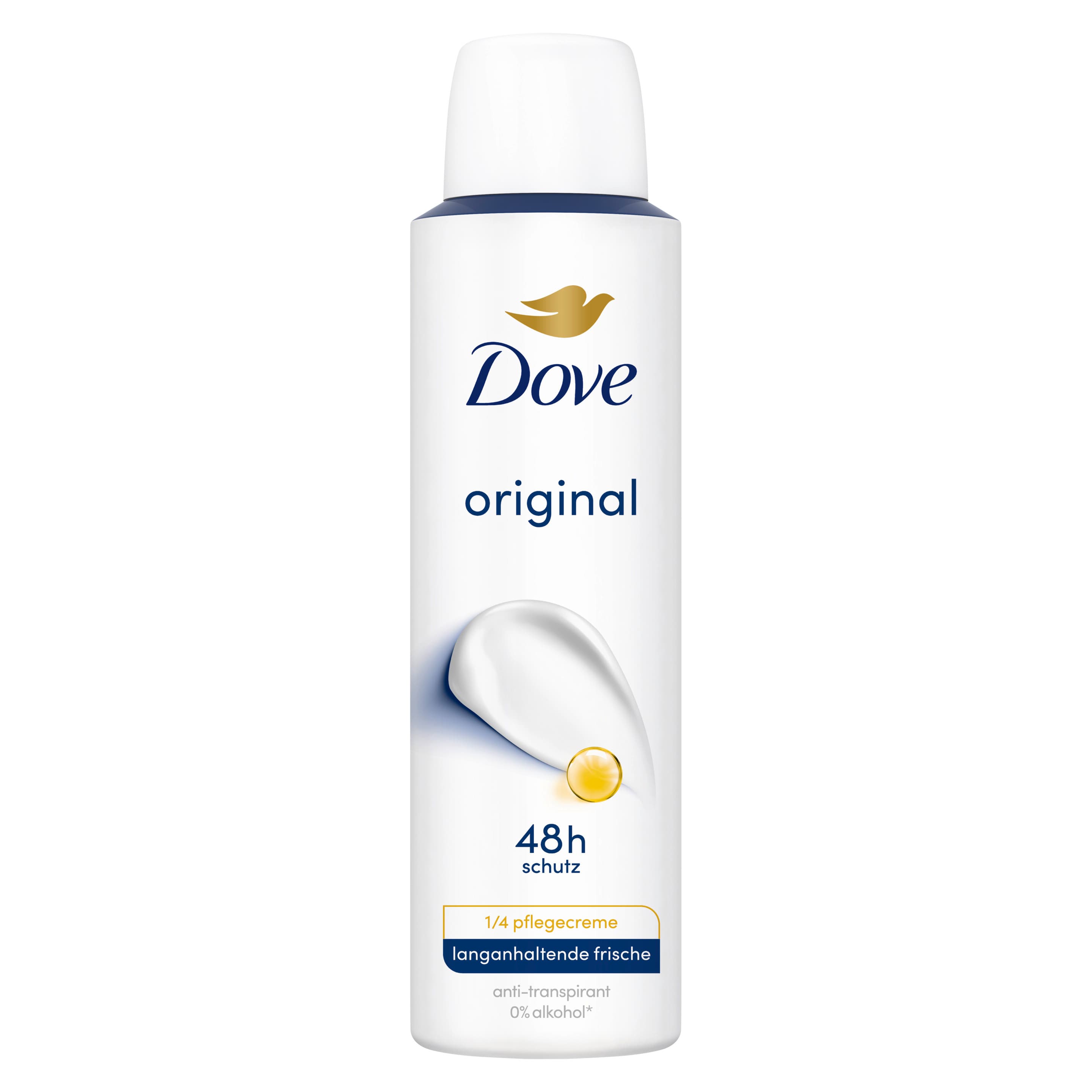 Dove Deospray Antitranspirant Original 0% Alkohol