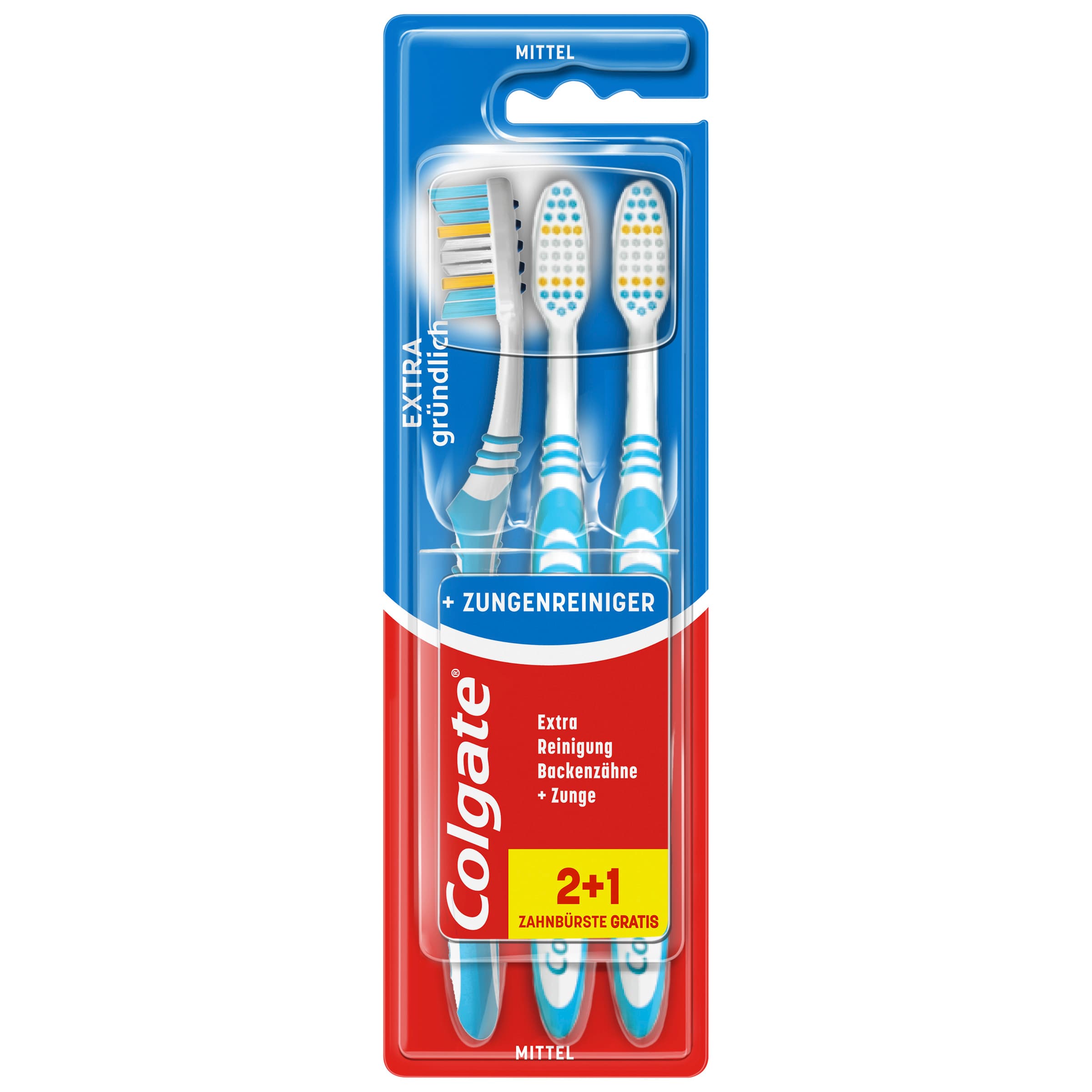 Colgate Extra Clean Zahnbürste Mittel
