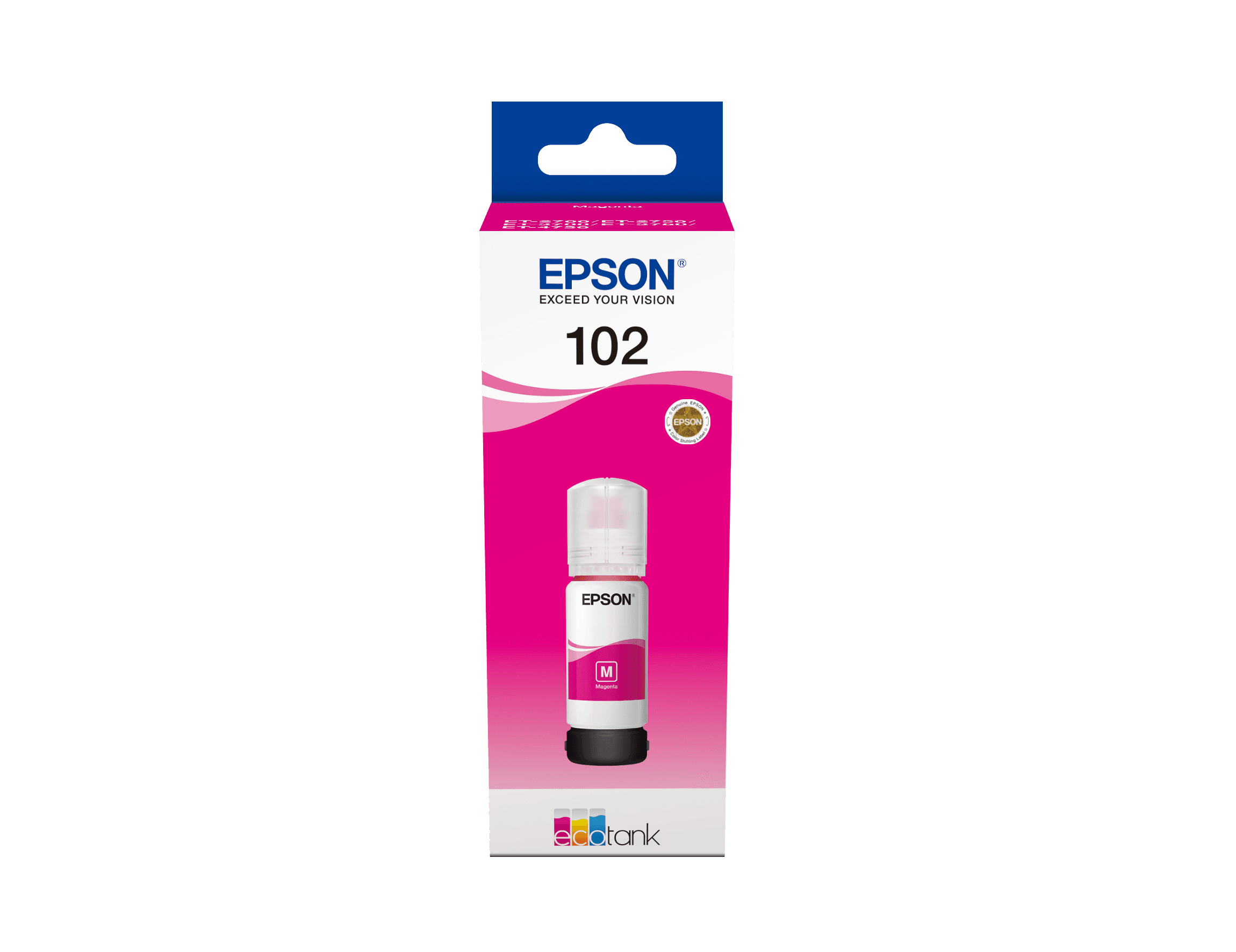 EPSON Druckerpatrone 102 EcoTank Magenta ink bottle