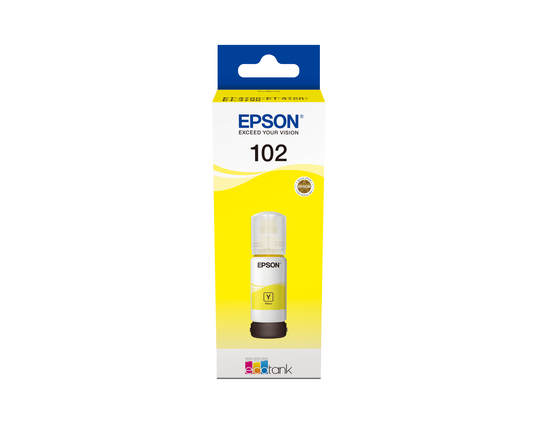 EPSON Druckerpatrone 102 EcoTank Yellow ink bottle