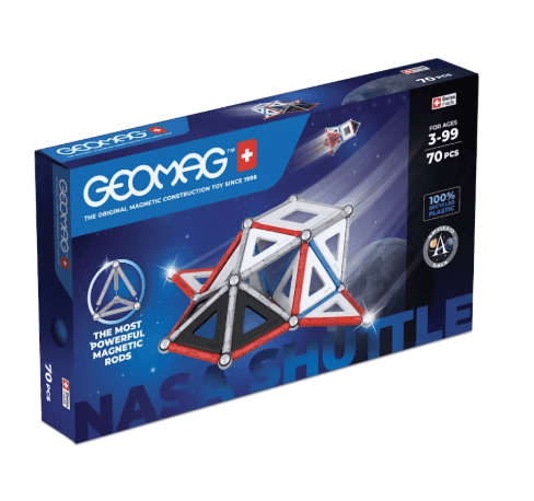 Geomag Geomag Classic Panels NASA Shuttle – 70 Teile