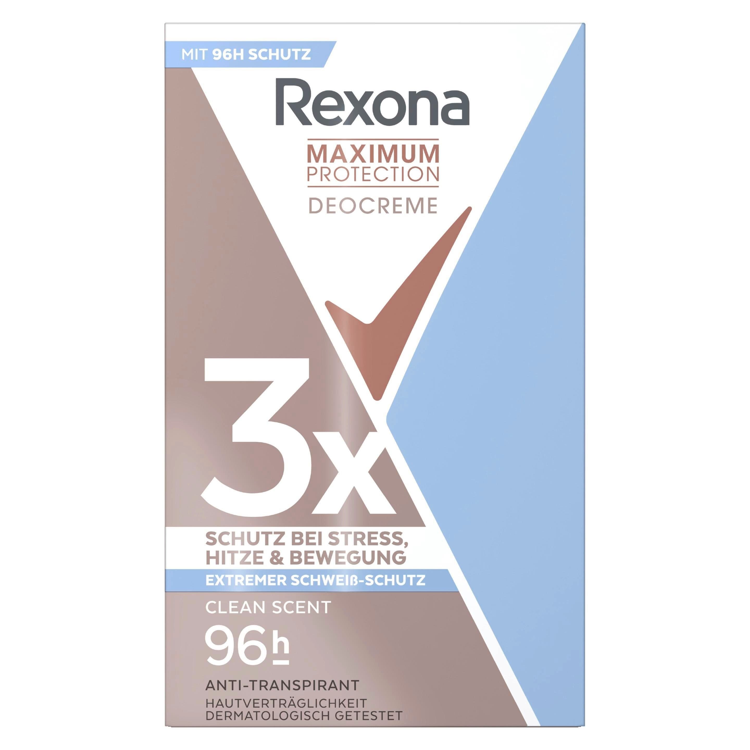 Rexona Maximum Protection Deocreme Clean Scent