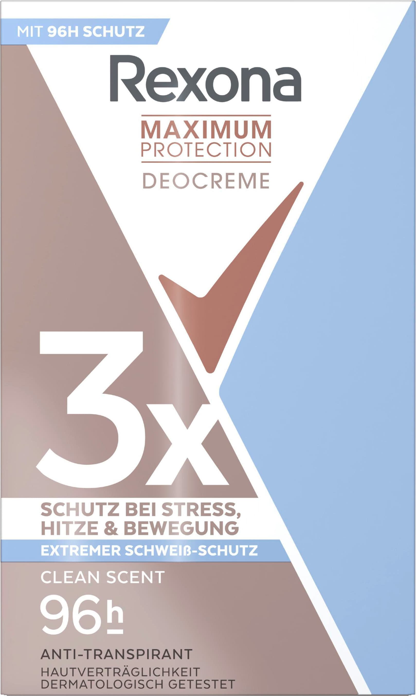 Rexona Maximum Protection Deocreme Clean Scent