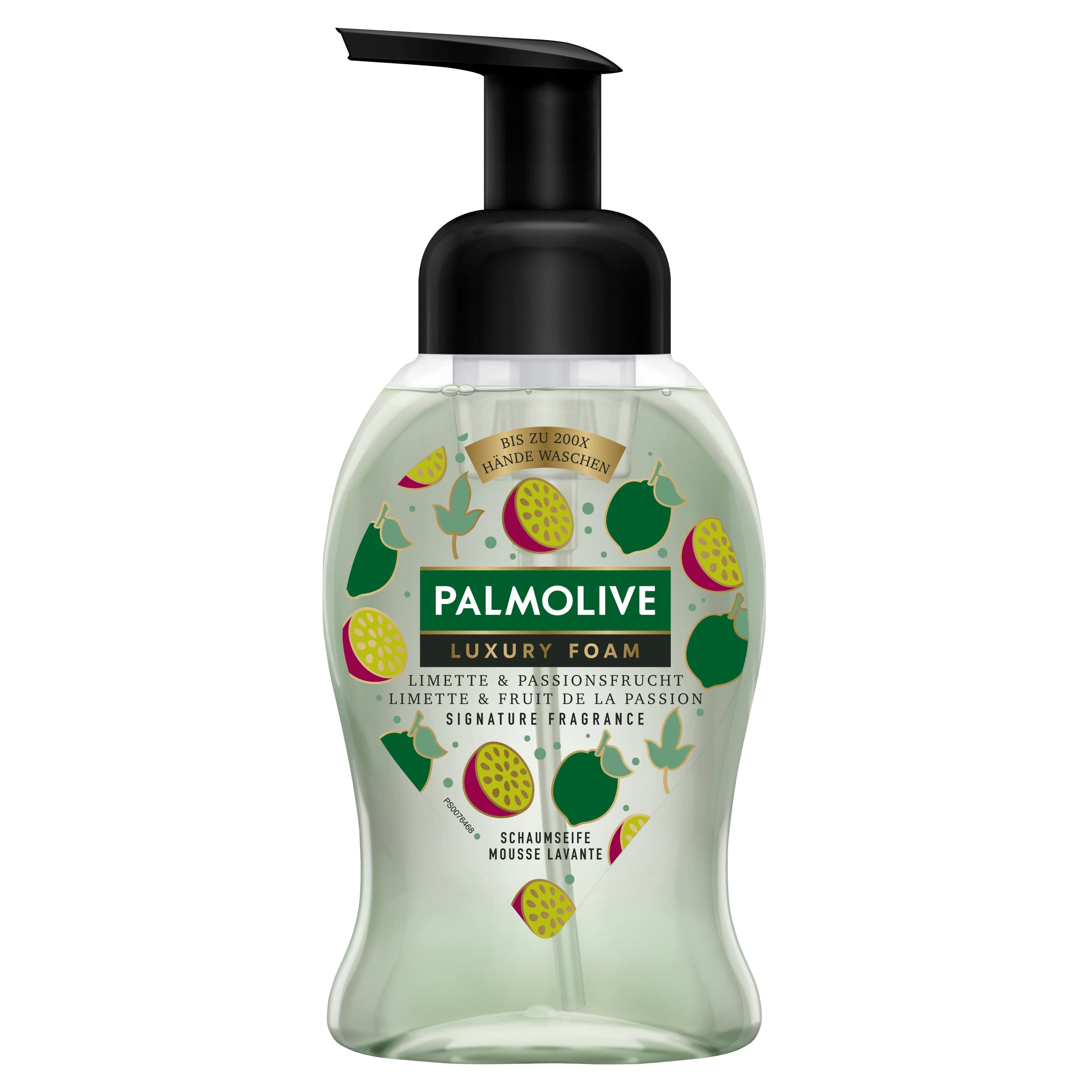 Palmolive Seife Luxury Foam Limette & Passionsfrucht - Schaumseife für die sanfte Reinigung der Hände