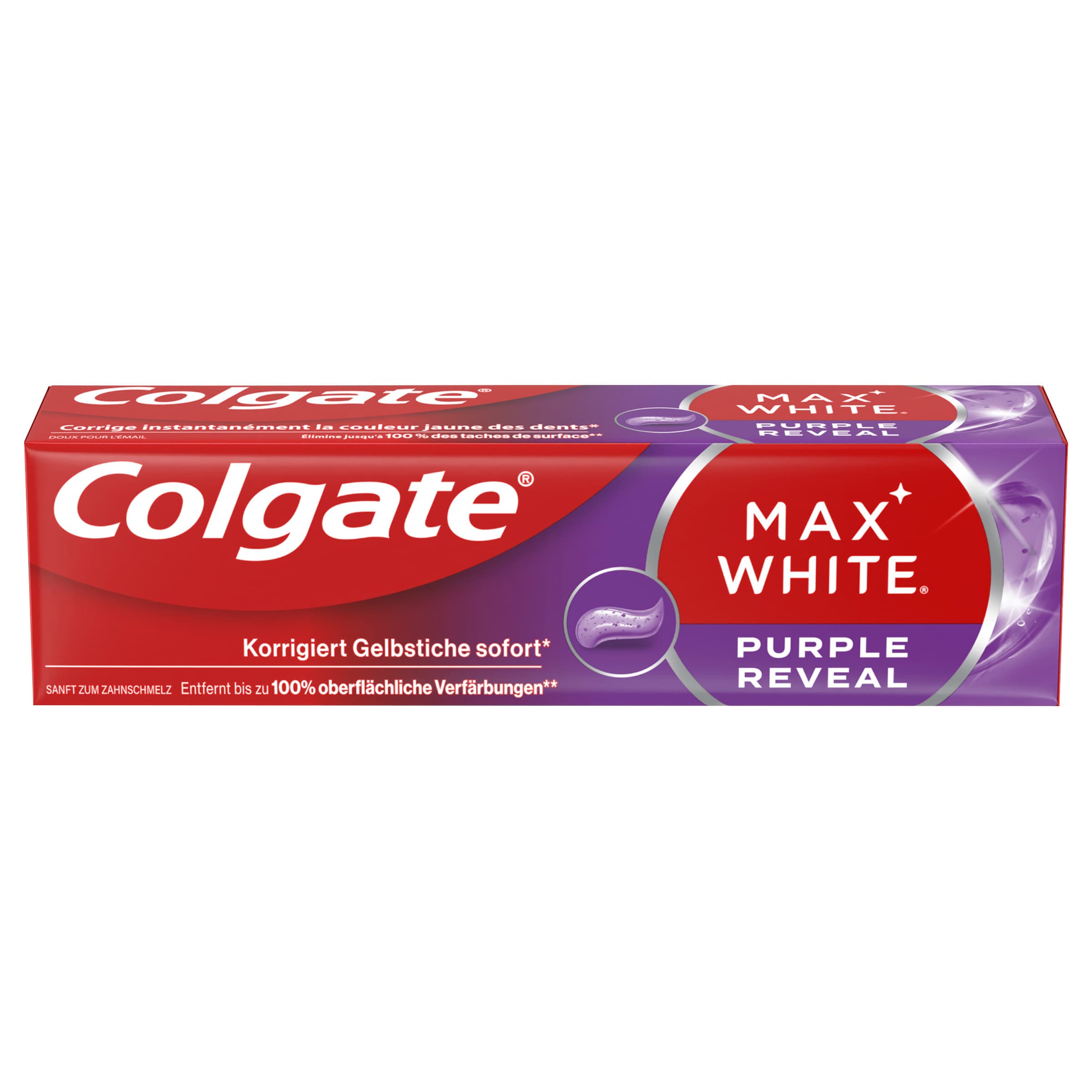 Colgate Max White Zahncreme Purple Reveal