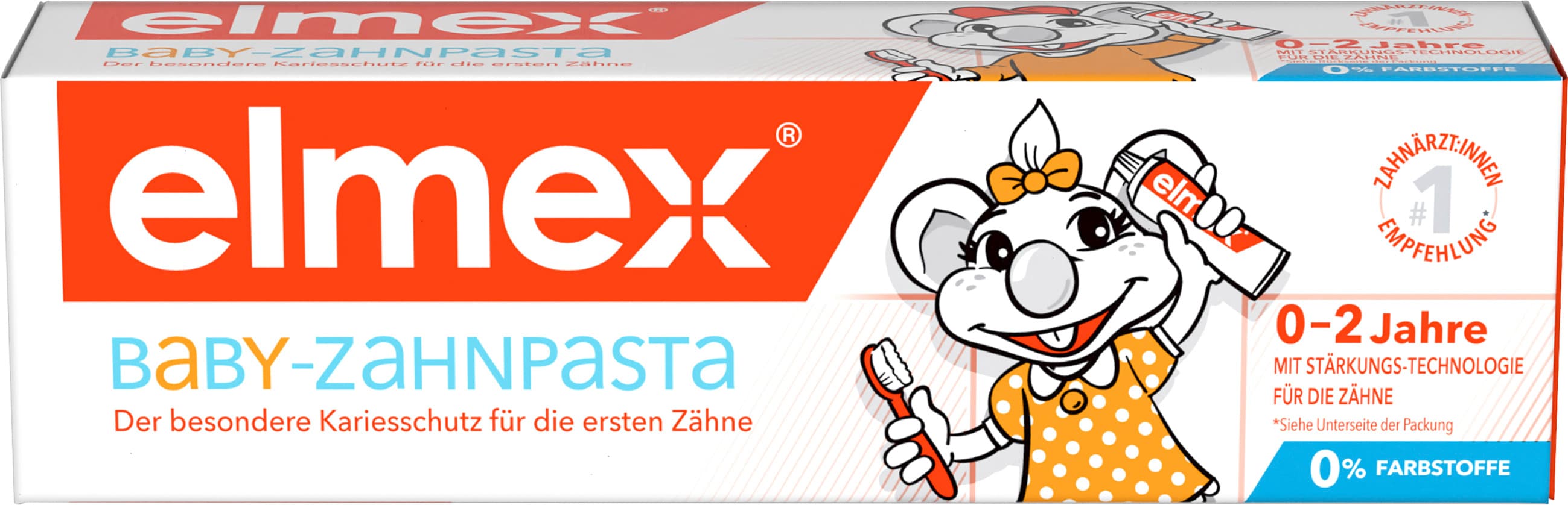 elmex Zahncreme Baby-Zahnpasta 0-2 Jahre