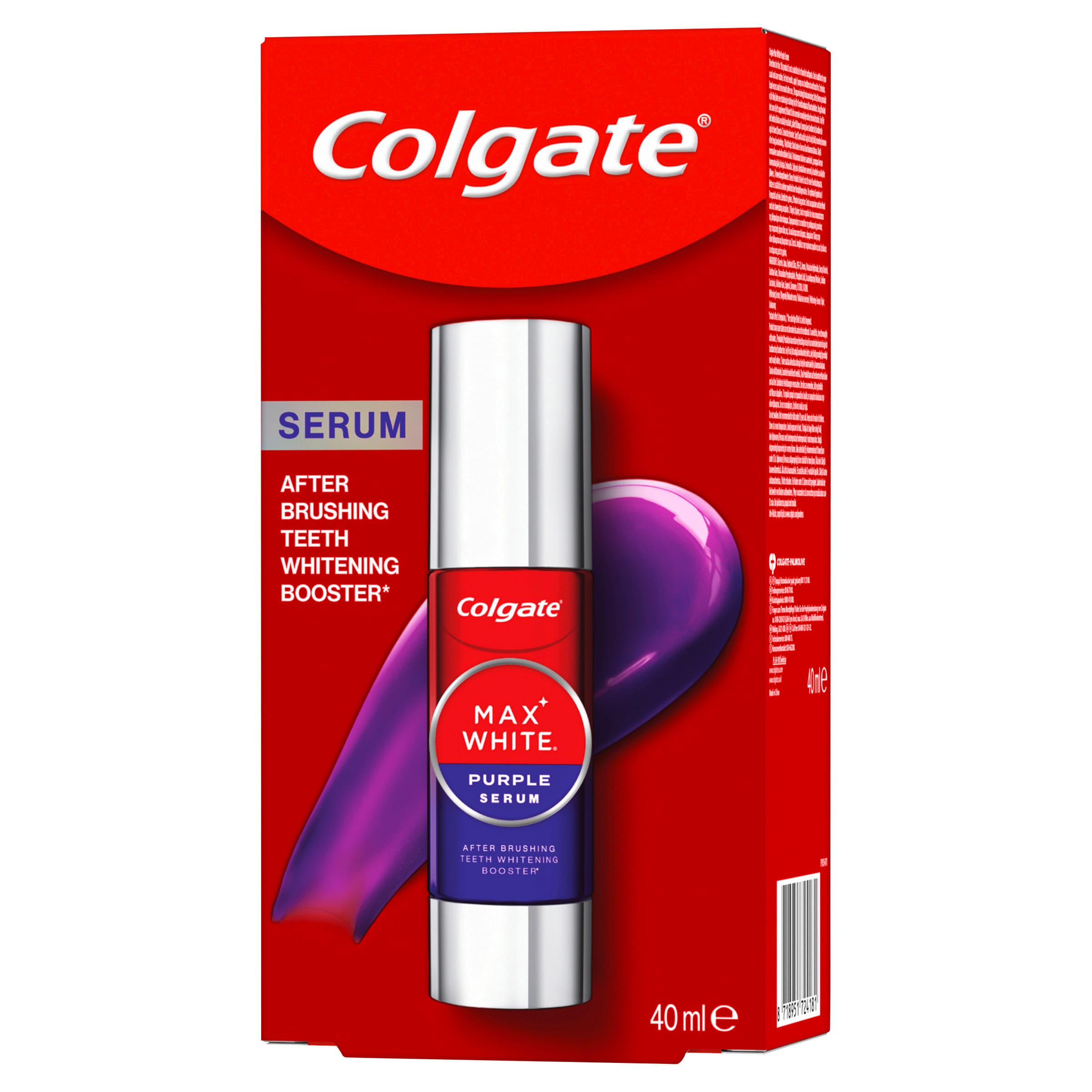 Colgate Max White Purple Serum