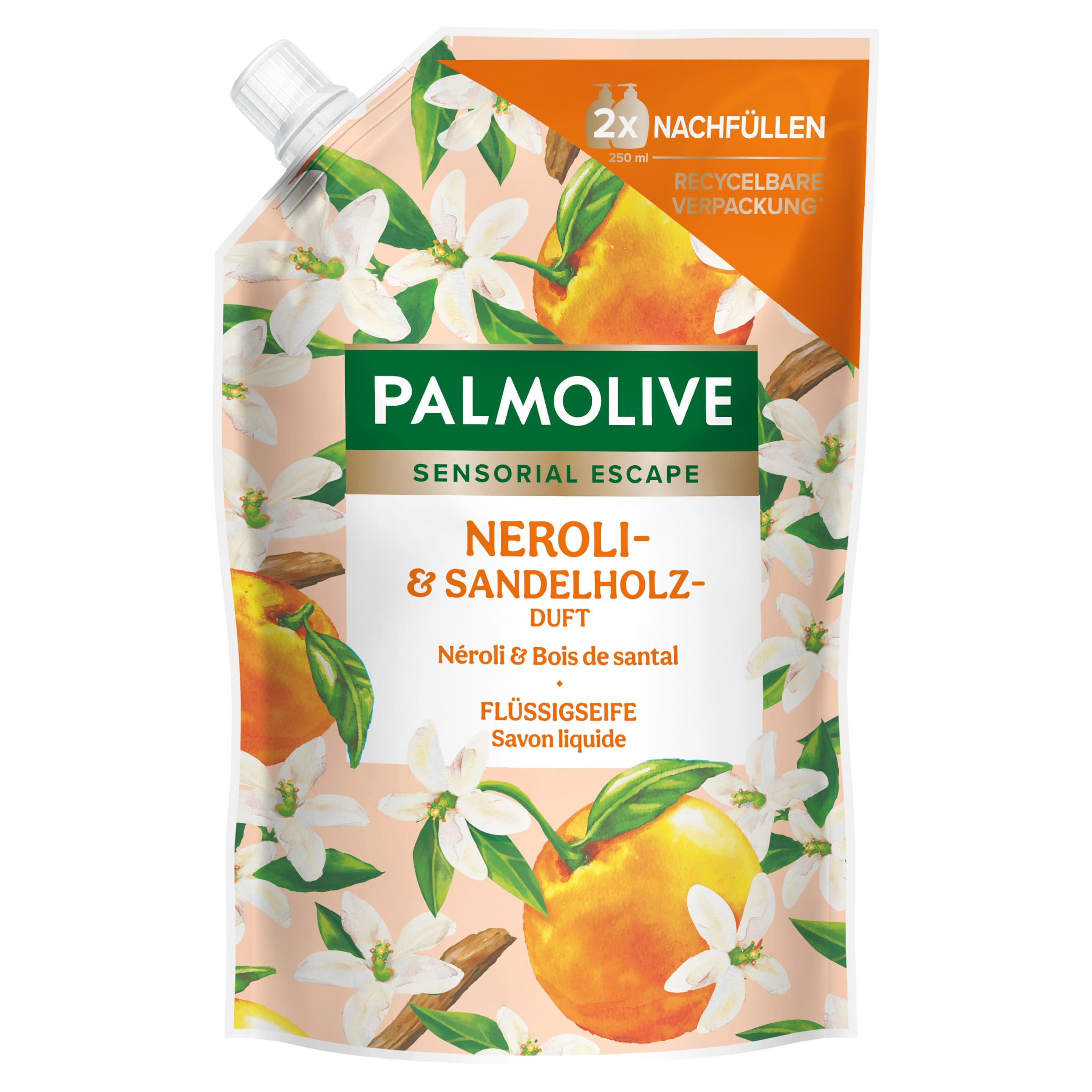Palmolive Sensorial Escape Flüssigseife Neroli & Vanila Nachfüllpack