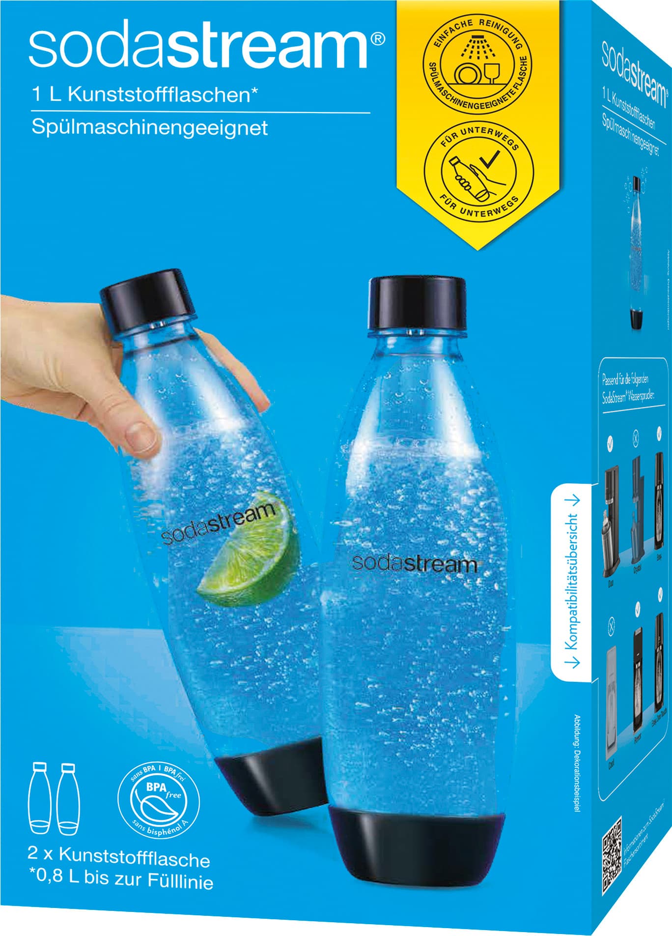 SodaStream® Kunststoffflaschen DUO 2er Set