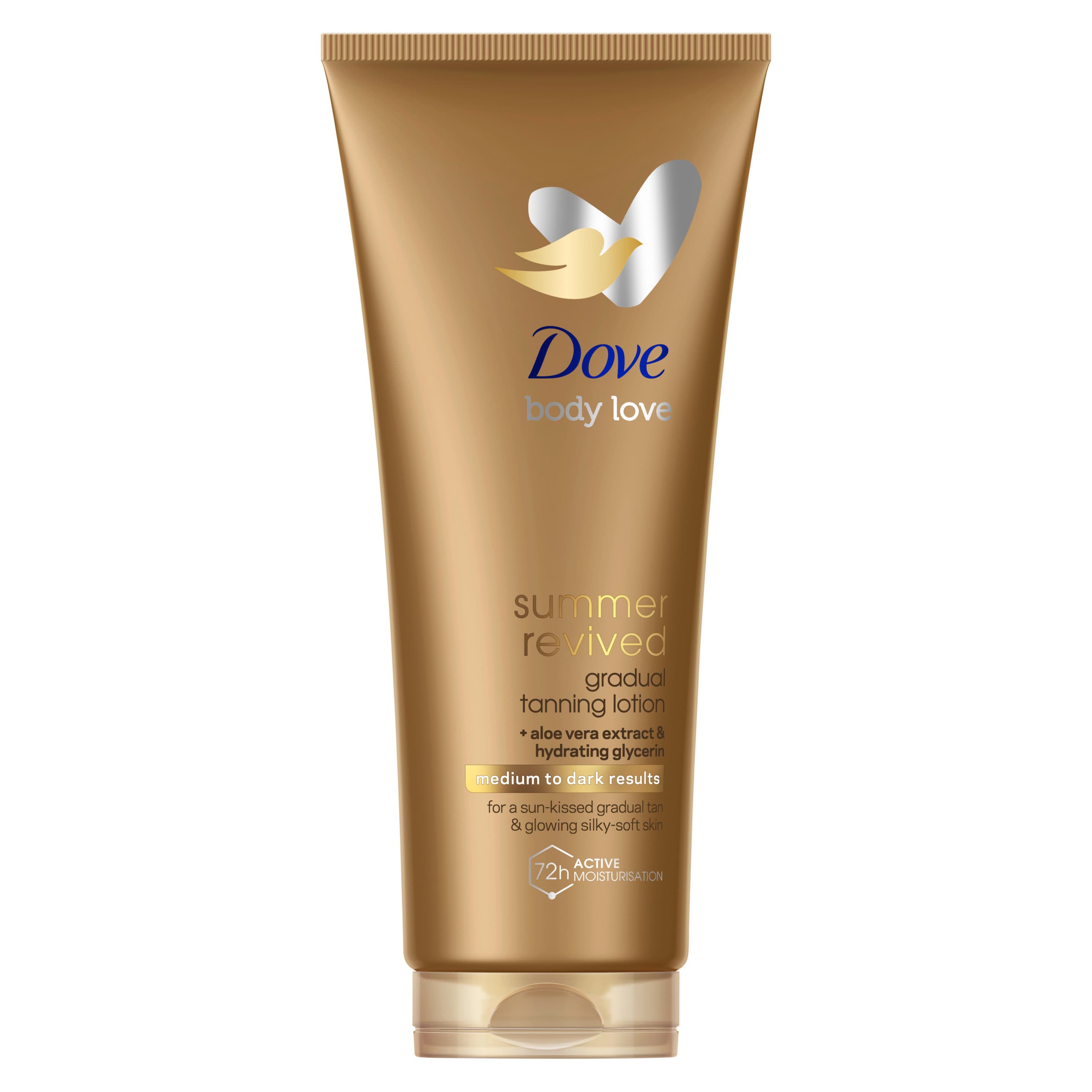 Dove body love Selbstbräuner summer revived medium to dark